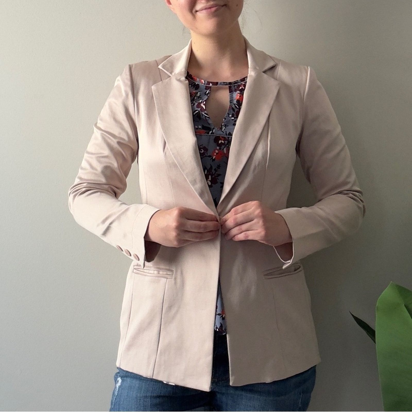 Other NWT Nakepe Blazer Single Button Front Long Sleeve Collar M Size M / US 6-8 / IT 42-44 - 11 Thumbnail