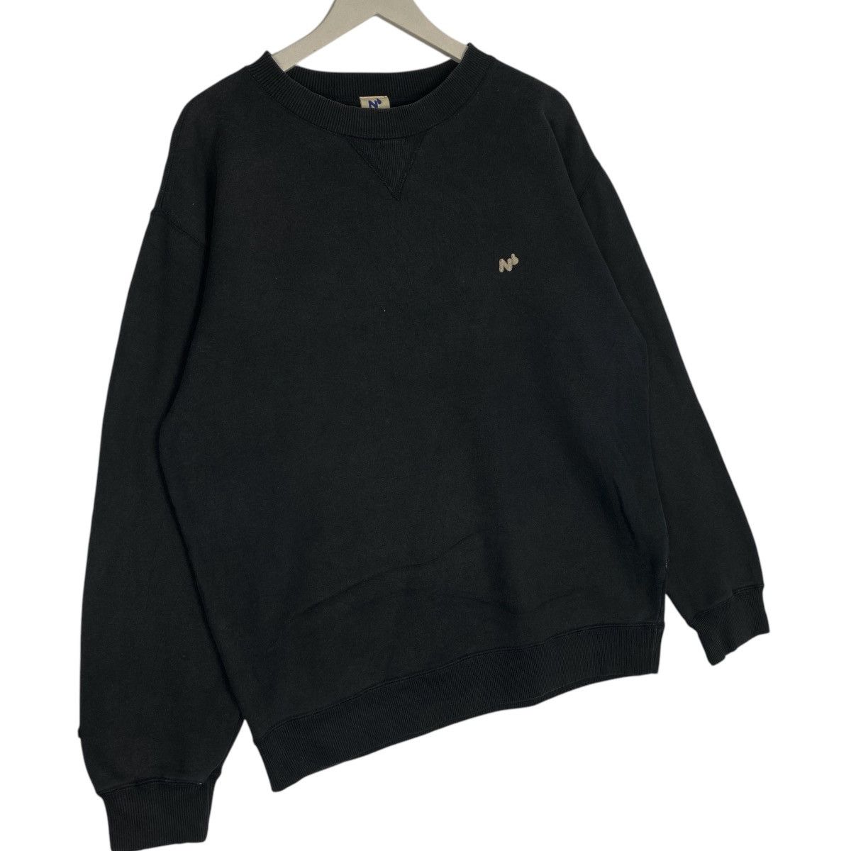 Vintage Vintage North Blue Sweatshirt Crewneck Blue Size L Size US L / EU 52-54 / 3 - 3 Thumbnail