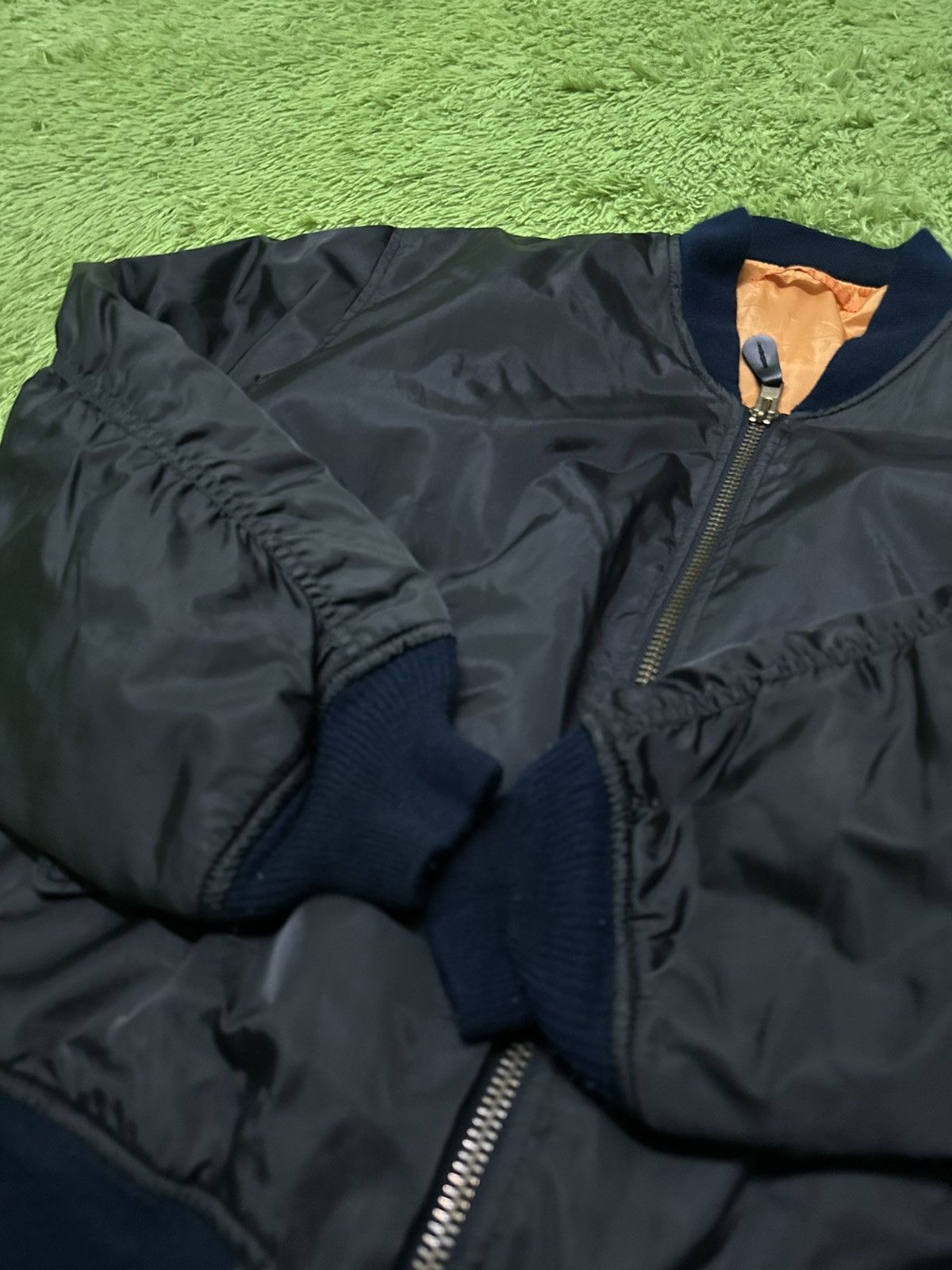 Japanese Brand type ma-1 bomber jacket Size US L / EU 52-54 / 3 - 9 Thumbnail