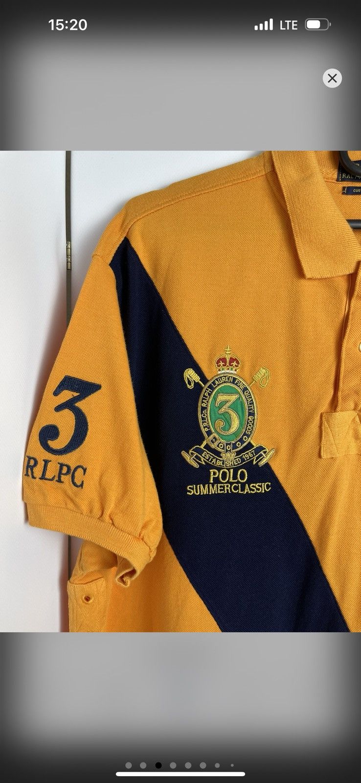 Polo Ralph Lauren × Vintage Vintage polo Ralph Lauren big logo size XL-XXL orange rare Size US XL / EU 56 / 4 - 3 Thumbnail