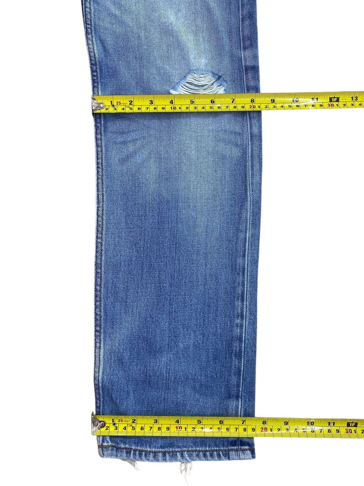 Diesel Diesel Industry Brand Faded Blue Wash Distress Style Jeans Size US 32 / EU 48 - 9 Thumbnail