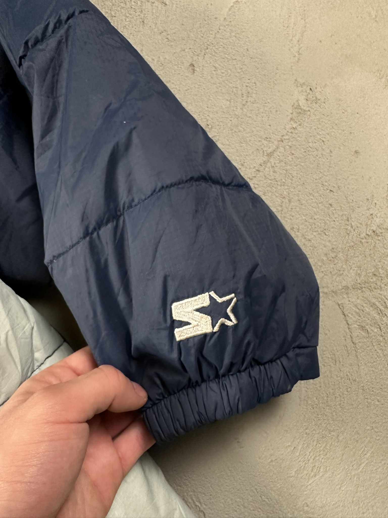 Starter 2000s Vintage Starter Down Puffer Boxy Y2k Jacket 00s Size US XL / EU 56 / 4 - 13 Thumbnail