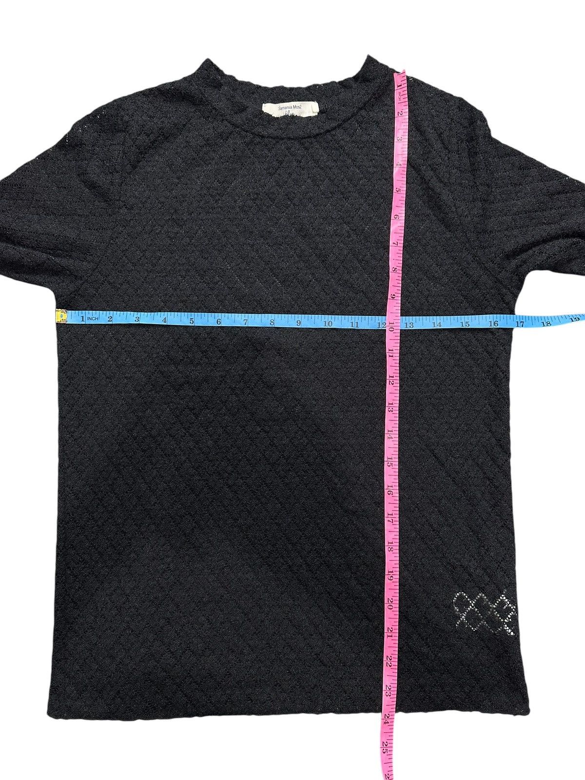 Issey Miyake × Japanese Brand × Yohji Yamamoto 2000s S MOS 2 BLUE UNDEFINED PATTERNED ISSEY YOHJI STYLE Size M / US 6-8 / IT 42-44 - 13 Thumbnail