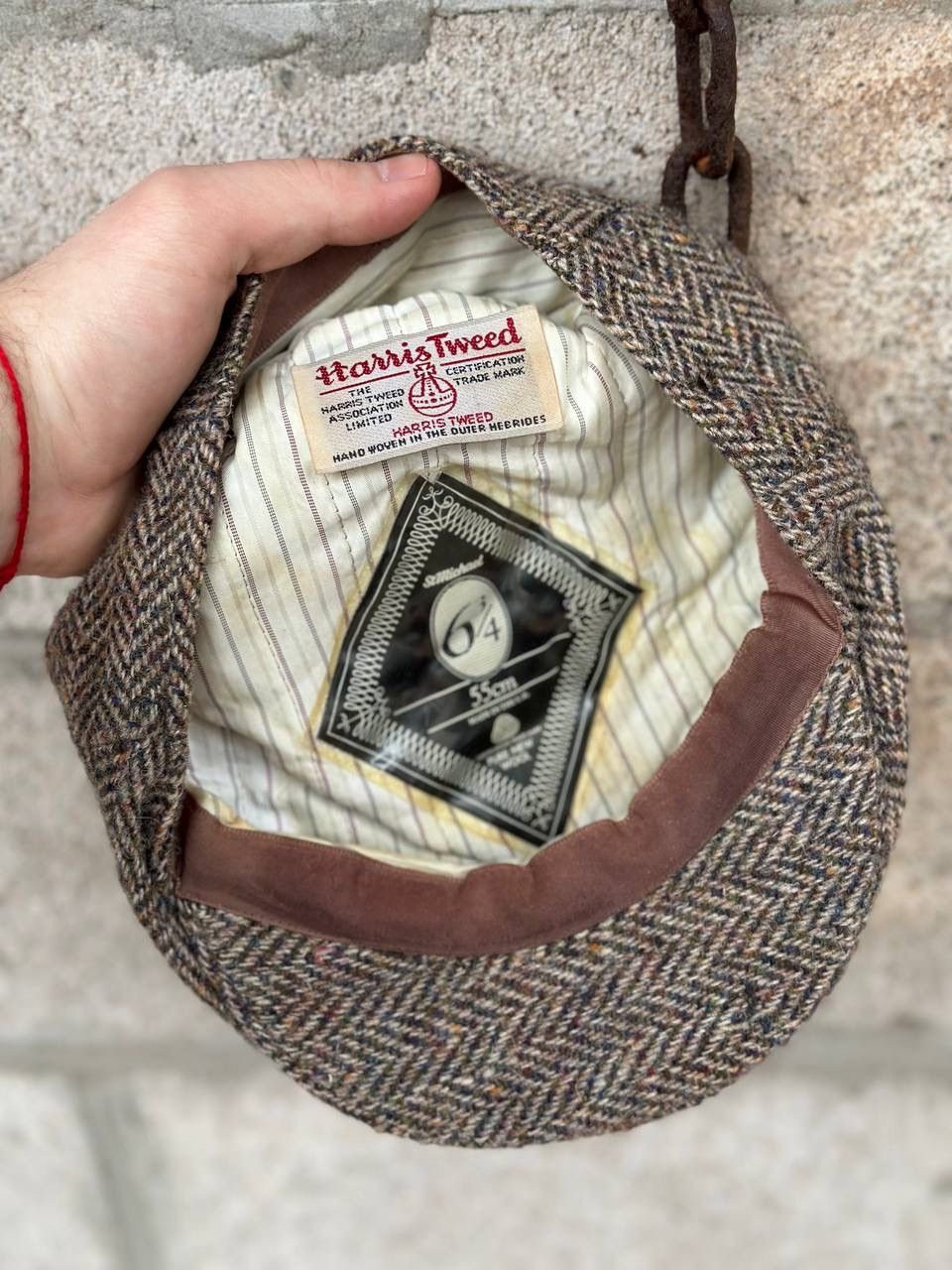 Harris Tweed Luxury Harris Tweed Hat Cap Size 55 Wool Y2K 00s USA Size ONE SIZE - 9 Thumbnail