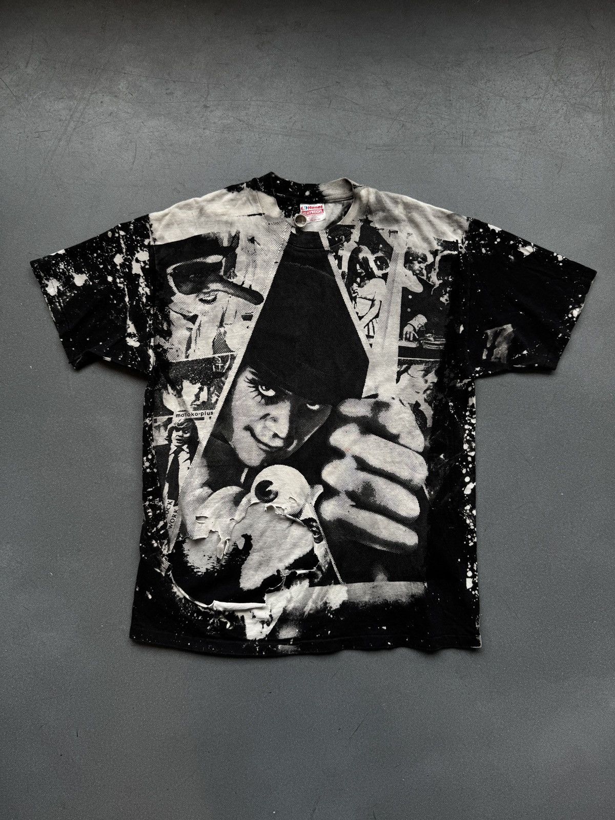 トップス [L] Mosquitohead - A Clockwork Orange RARE 90s Vintage Clockwork Orange Mosquitohead Single Stitch