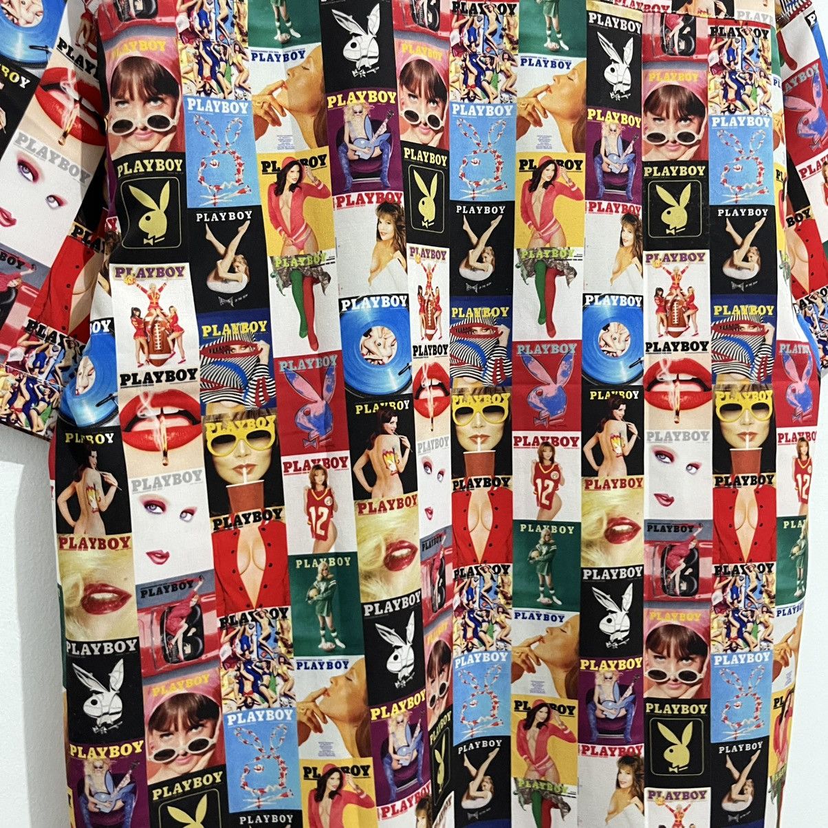 Playboy Y2k Playboy Magazine Cover Print Button Up Shirt Size US M / EU 48-50 / 2 - 13 Thumbnail