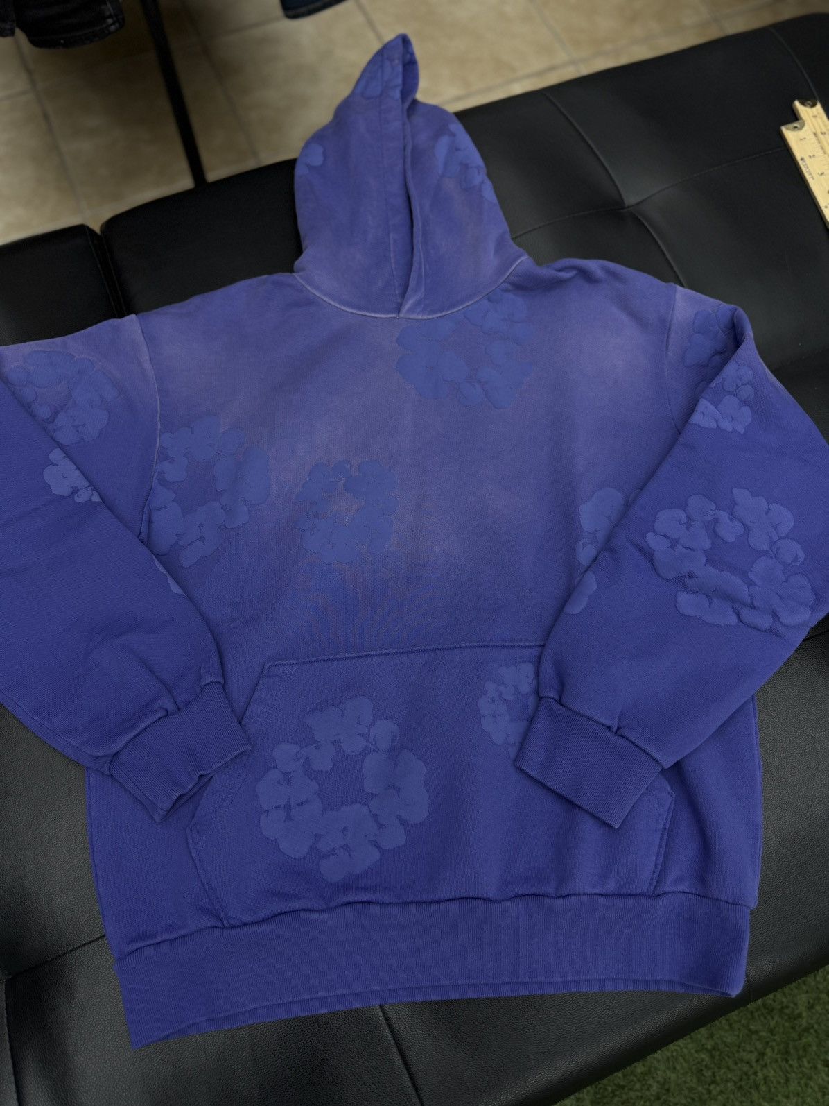 DENIM TEARS Denim Tears BLUE 2025 Cotton Wreath Hoodie Medium (NEW) Size US M / EU 48-50 / 2 - 2 Thumbnail
