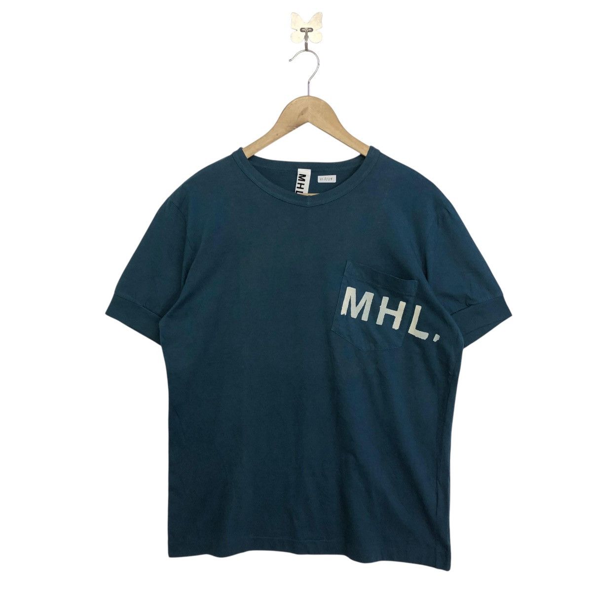 Designer × Margaret Howell *MARGARET HOWELL small spellout pocket tee Size US L / EU 52-54 / 3 - 1 Thumbnail