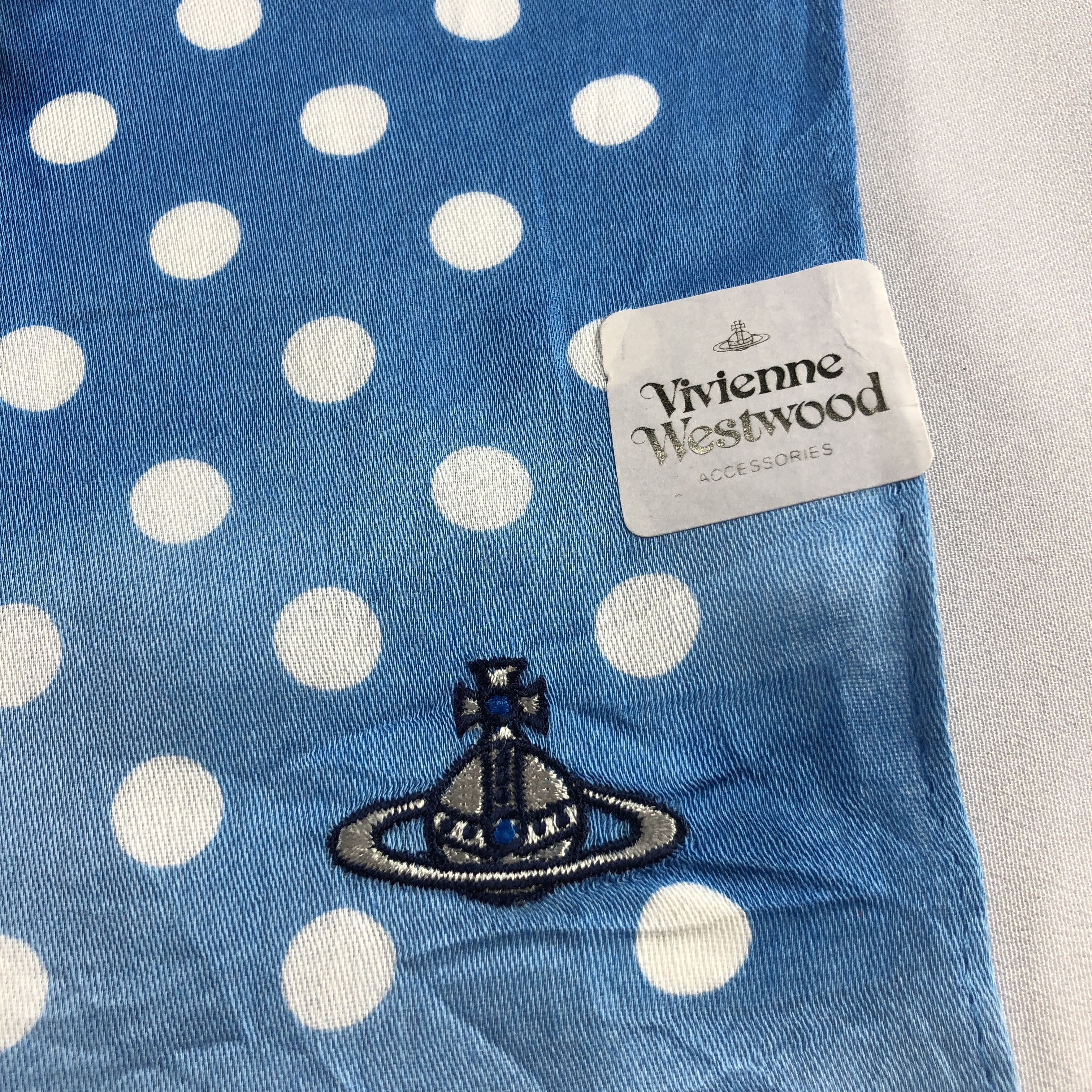 Japanese Brand Vivienne Westwood Handkerchief Neckerchief Bandana H2509 Size ONE SIZE - 3 Thumbnail