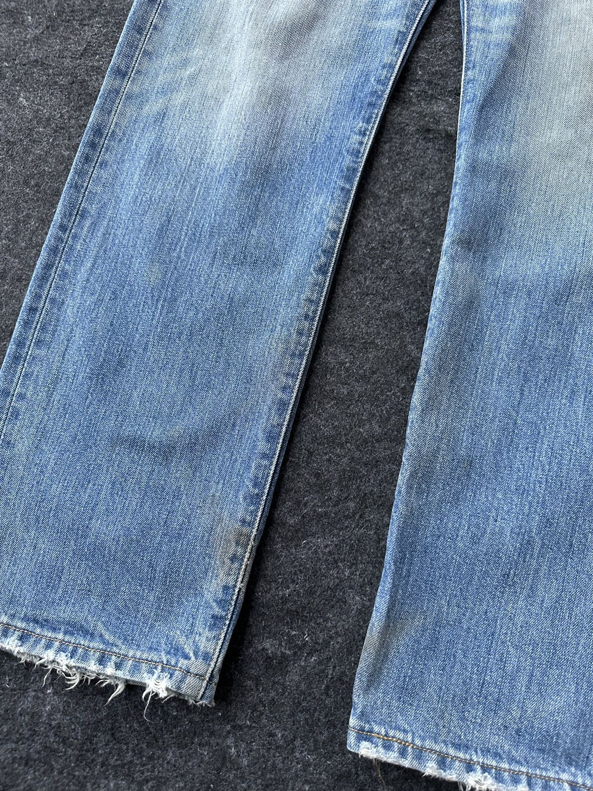 Levi's Vintage Levis 501 Blue Washed Faded Denim 32x32 D467 Size US 32 / EU 48 - 12 Thumbnail