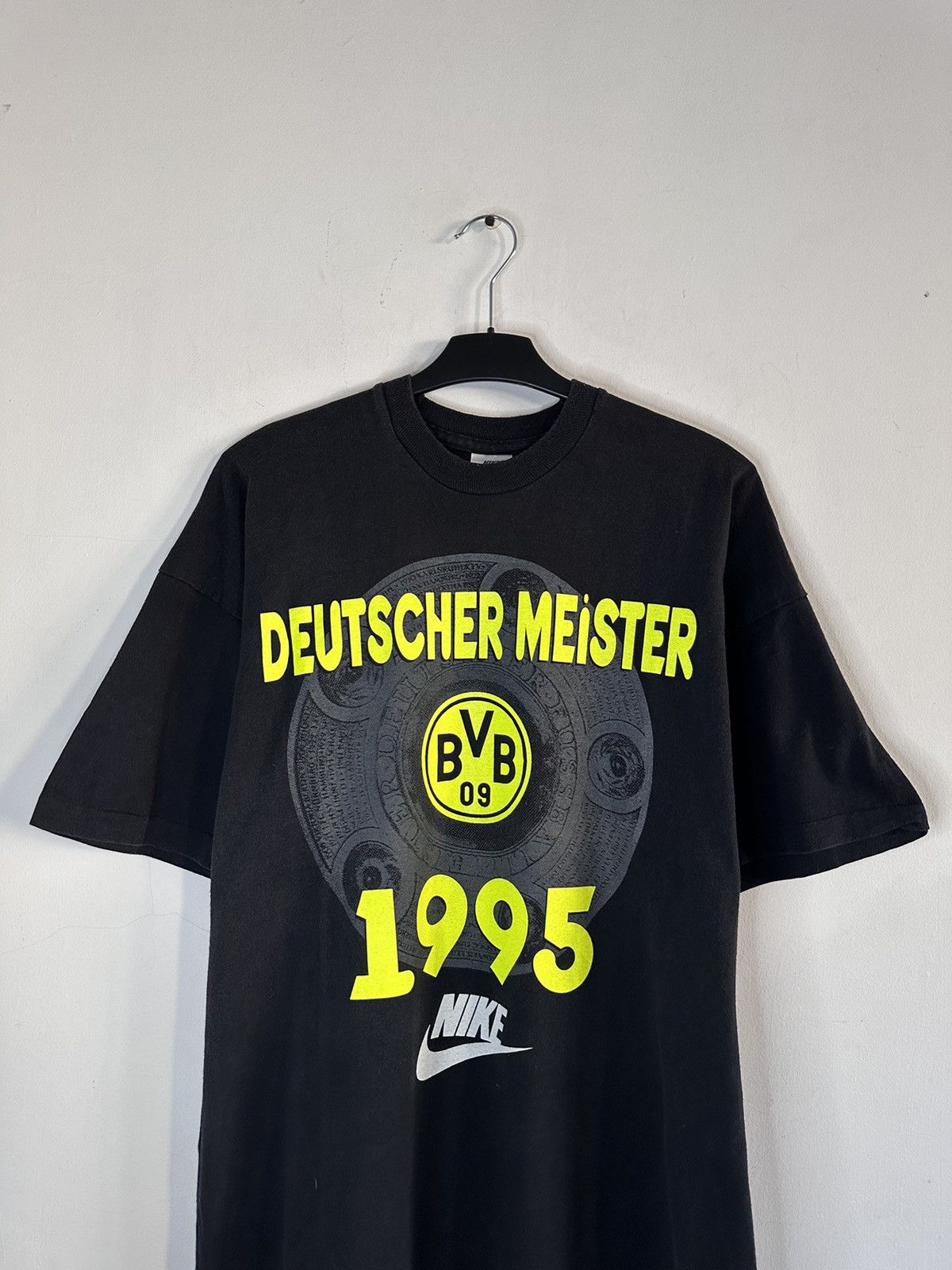 Nike × Vintage Nike Vintage FC Borussia Dortmund 1995 BVB Size US XL / EU 56 / 4 - 2 Thumbnail