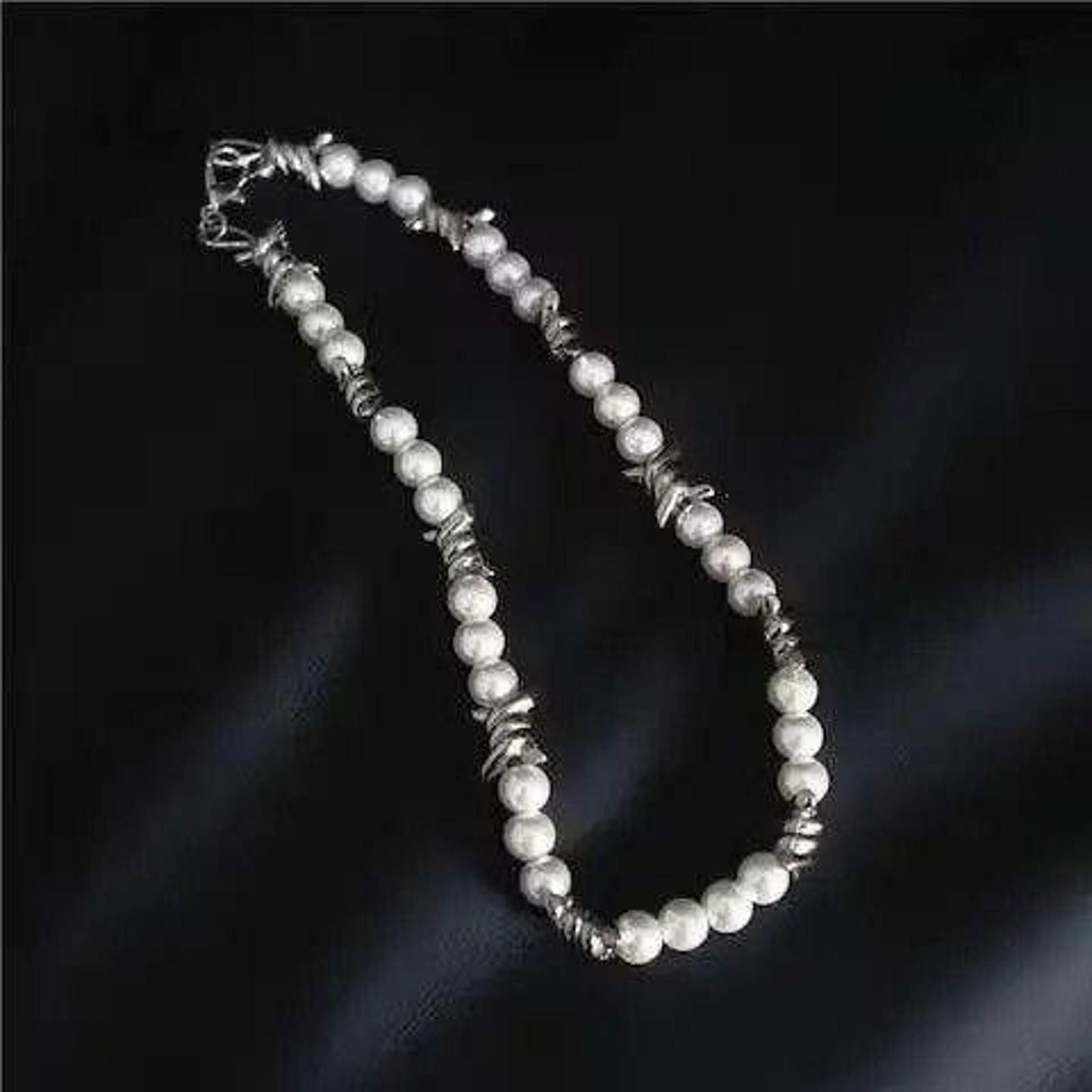 Jewelry Elegant White Imitation Pearl Necklace Size ONE SIZE - 2 Thumbnail