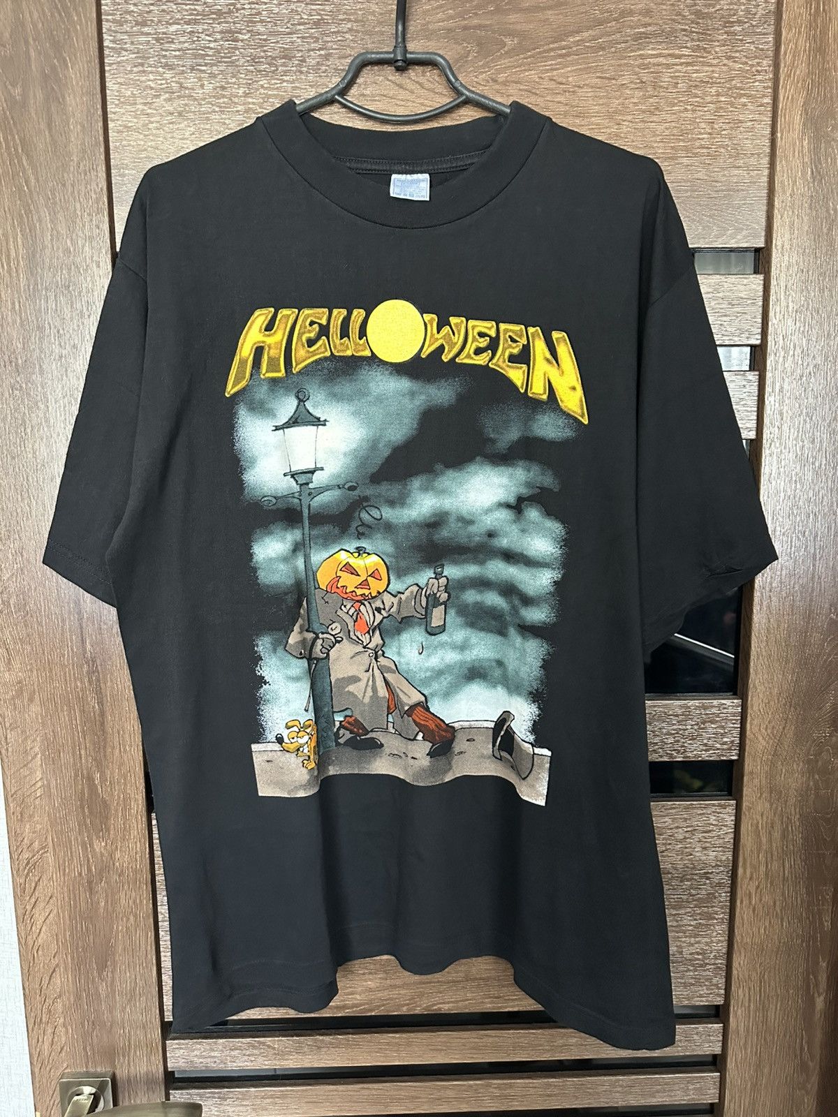 Band Tees 1994 Helloween Master Ring Vintage Tour Band T-Shirt Tee Size US XL / EU 56 / 4 - 2 Thumbnail