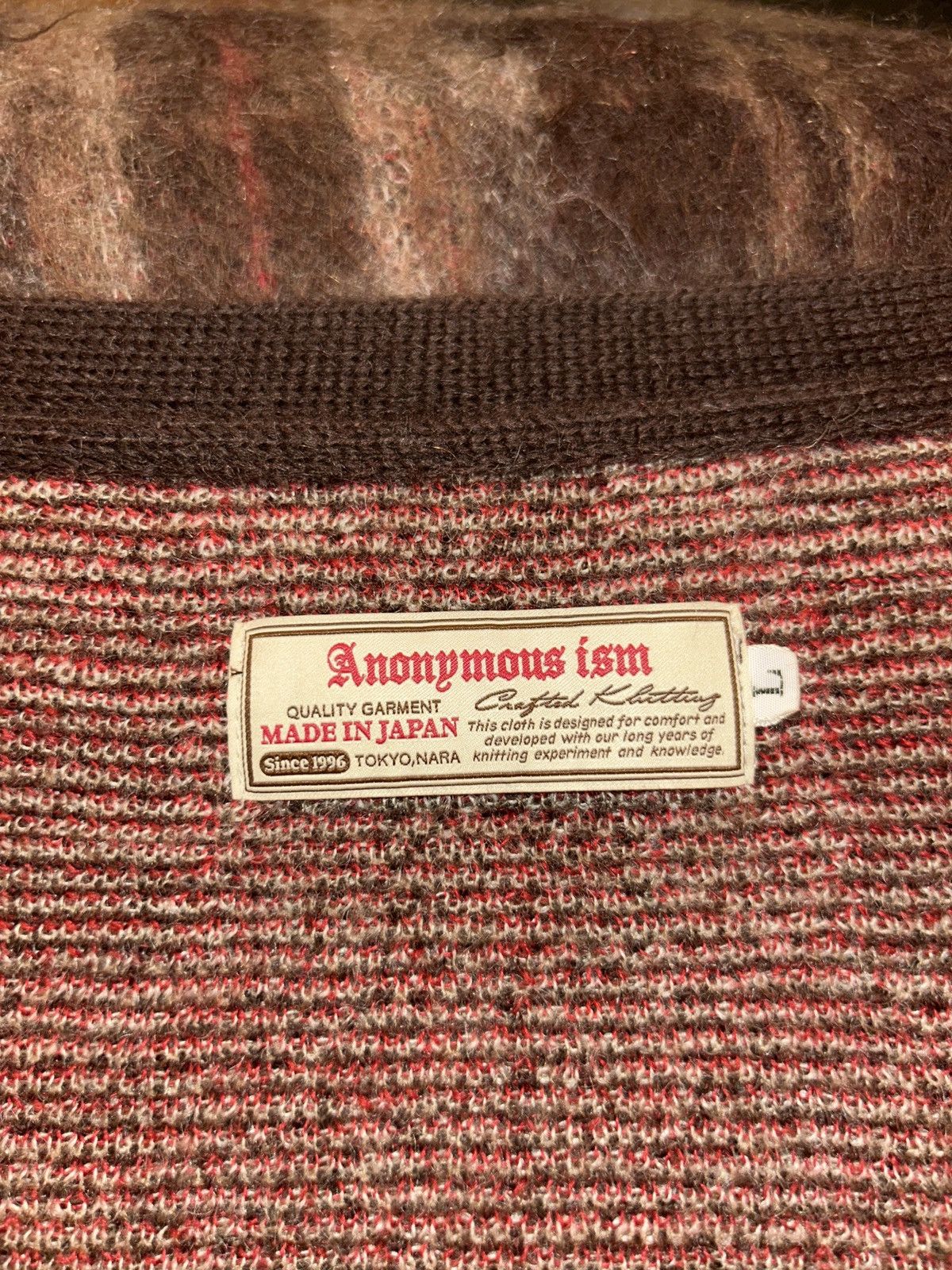 Anonymous Ism MOHAIR CARDIGAN size large Size US L / EU 52-54 / 3 - 4 Thumbnail