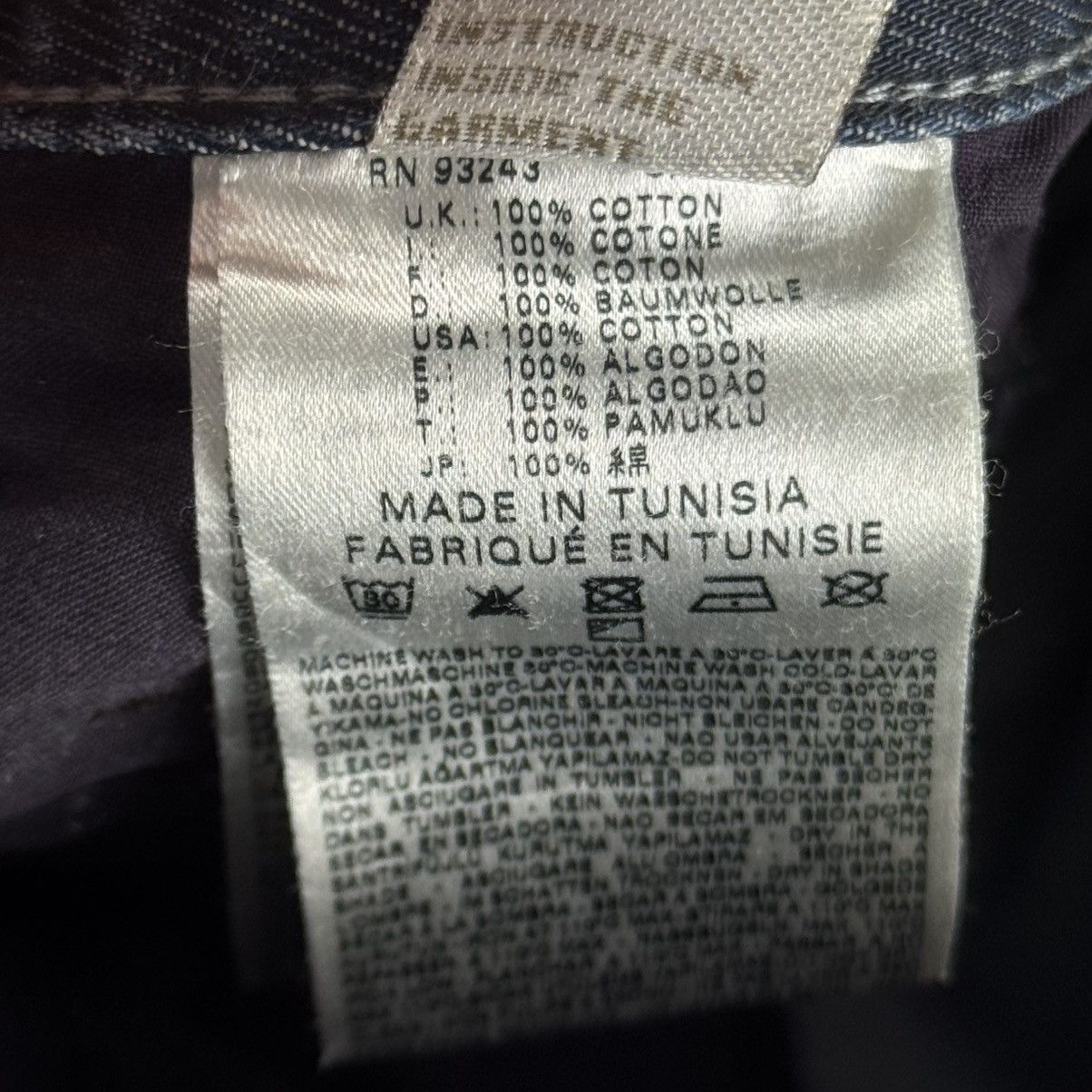 Diesel Diesel Iakop Garment Regular Slim Tapered Wash Jeans Pants Size US 32 / EU 48 - 18 Thumbnail