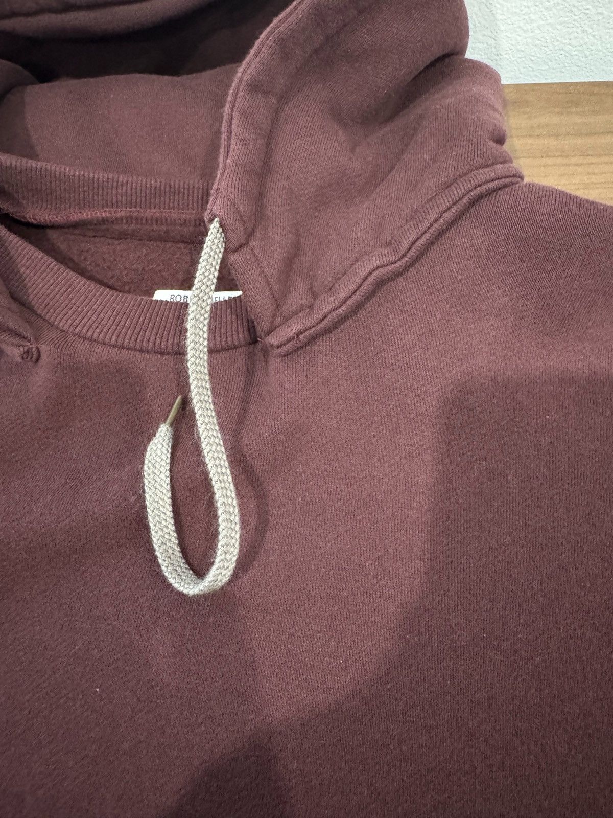 Robert Geller Bordeaux Market Hoodie Size M Size US M / EU 48-50 / 2 - 8 Thumbnail