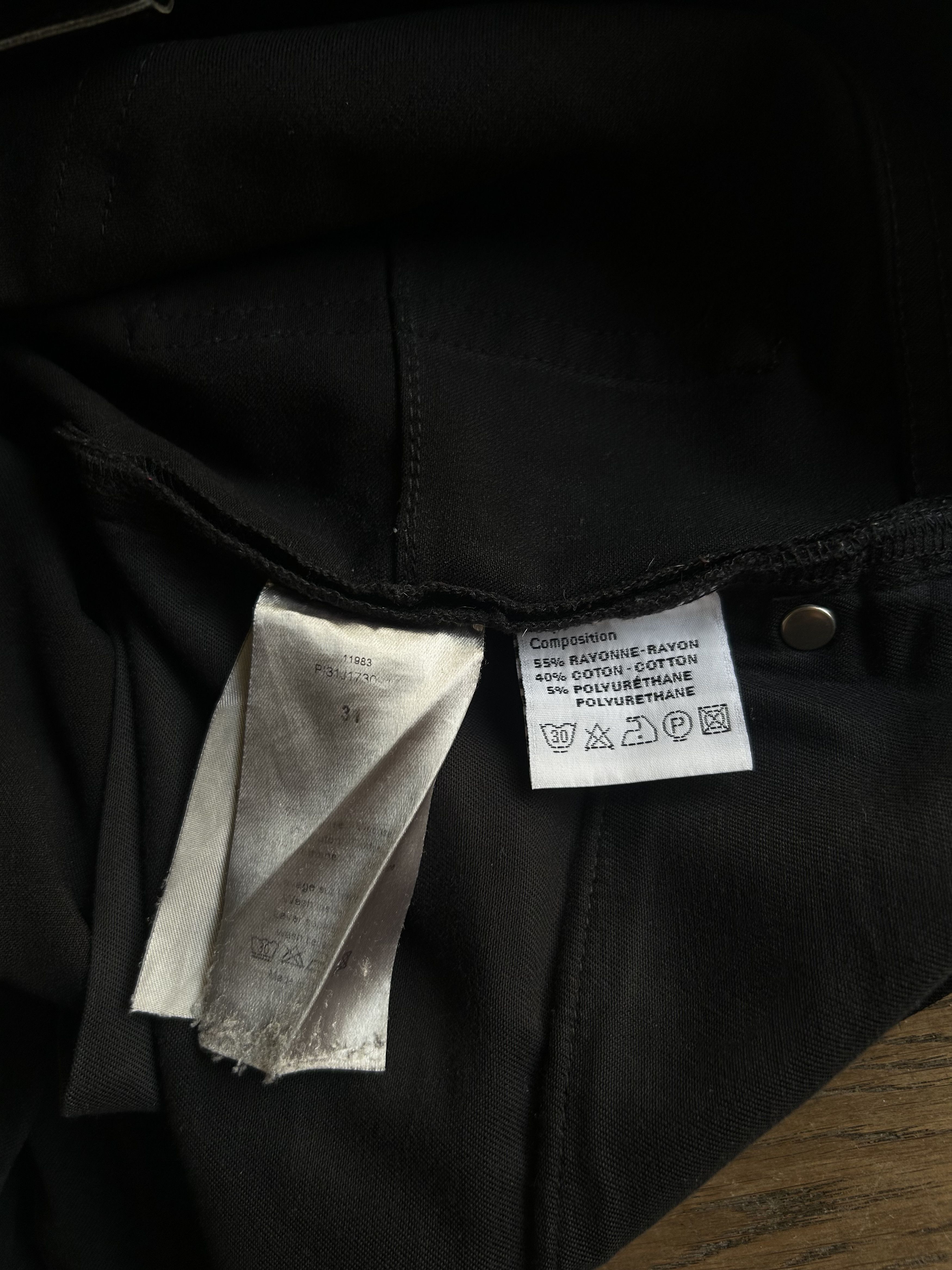 Dior Dior homme hedi slimane black jeans Size US 31 - 5 Thumbnail
