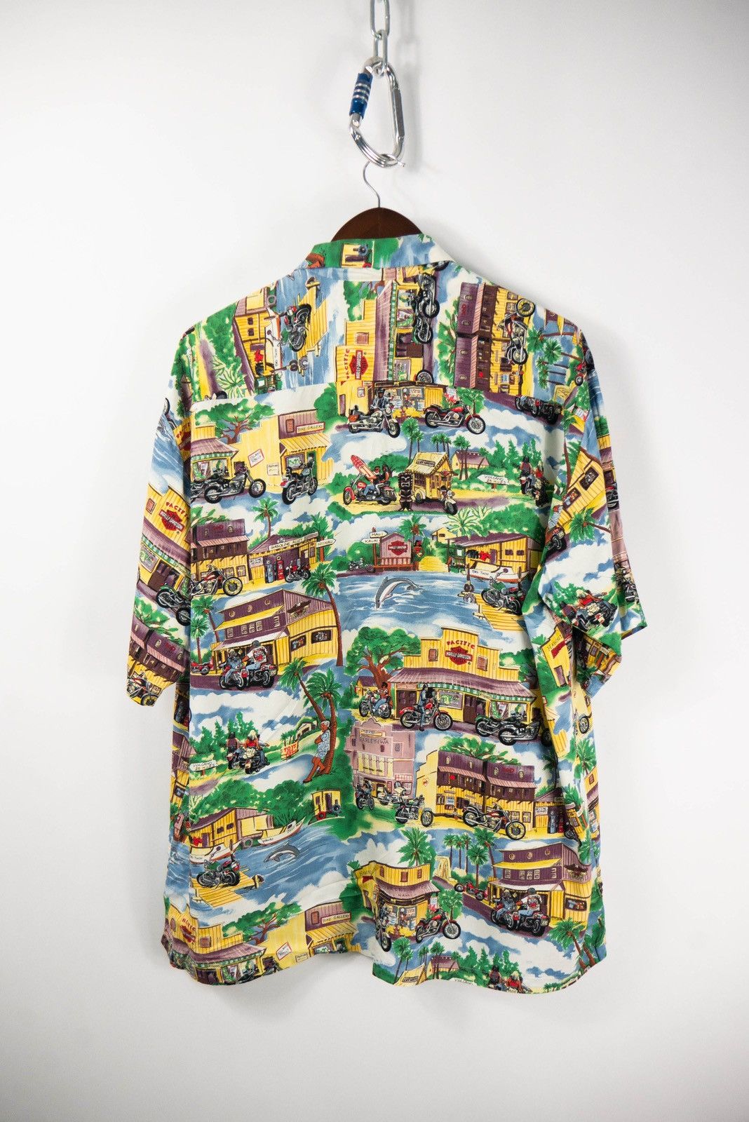 Harley Davidson × Vintage Vintage Hawaii Harley Davidson button shirt Size US XXL / EU 58 / 5 - 10 Thumbnail
