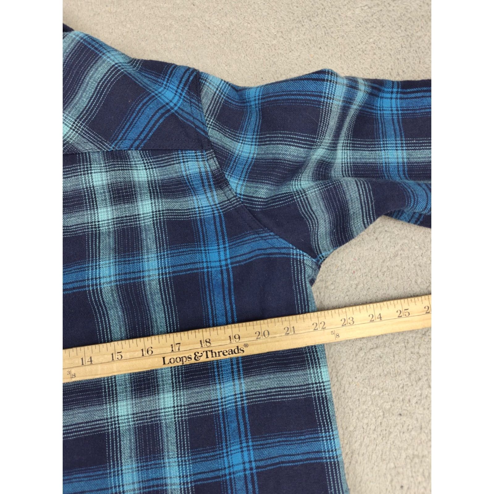Orvis Orvis Jacket Mens Large Blue Plaid Fleece Lined Snap Front Shacket Outdoor Size US L / EU 52-54 / 3 - 7 Thumbnail