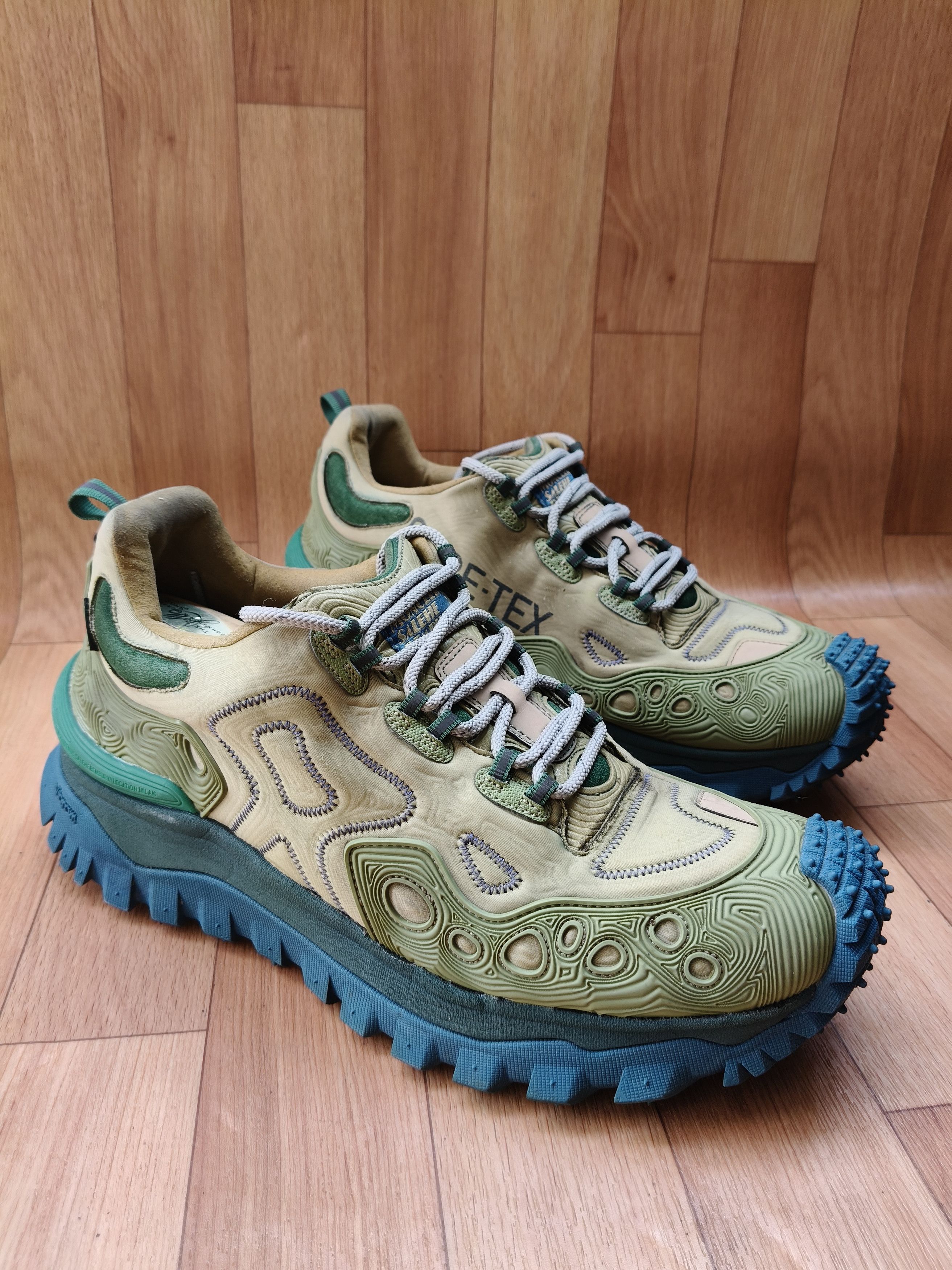 Monclear x salahe bembury genius sneaker