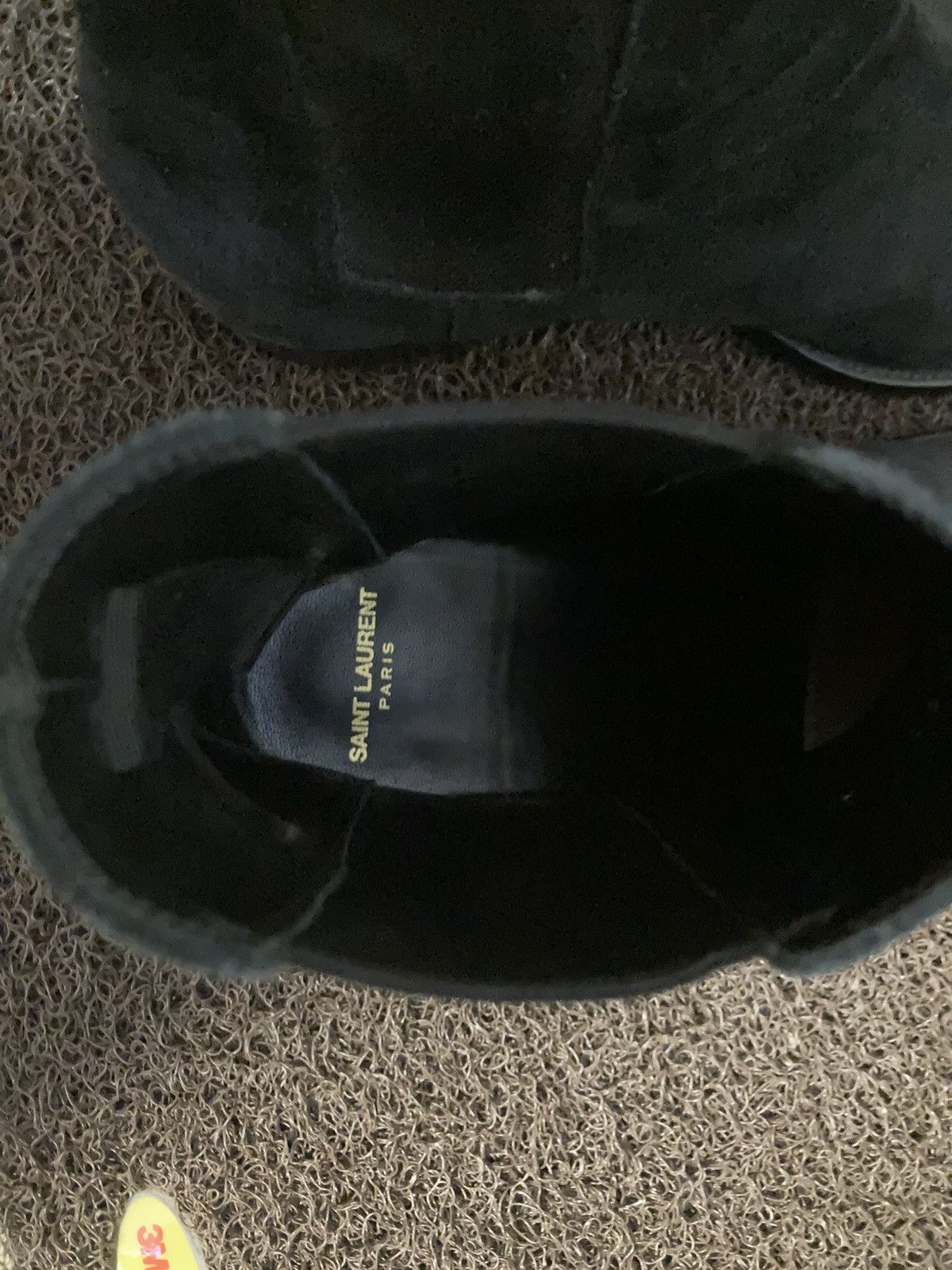 Saint Laurent Paris SLP Black Suede 30mm Chelsea Boots Size US 9 / EU 42 - 8 Thumbnail