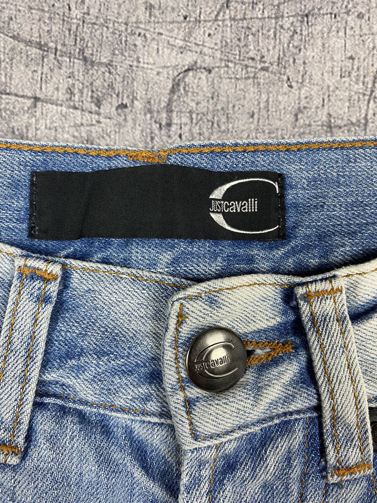 Just Cavalli Vintage Just Cavalli Designer Denim Jeans Shorts Size US 30 / EU 46 - 8 Thumbnail