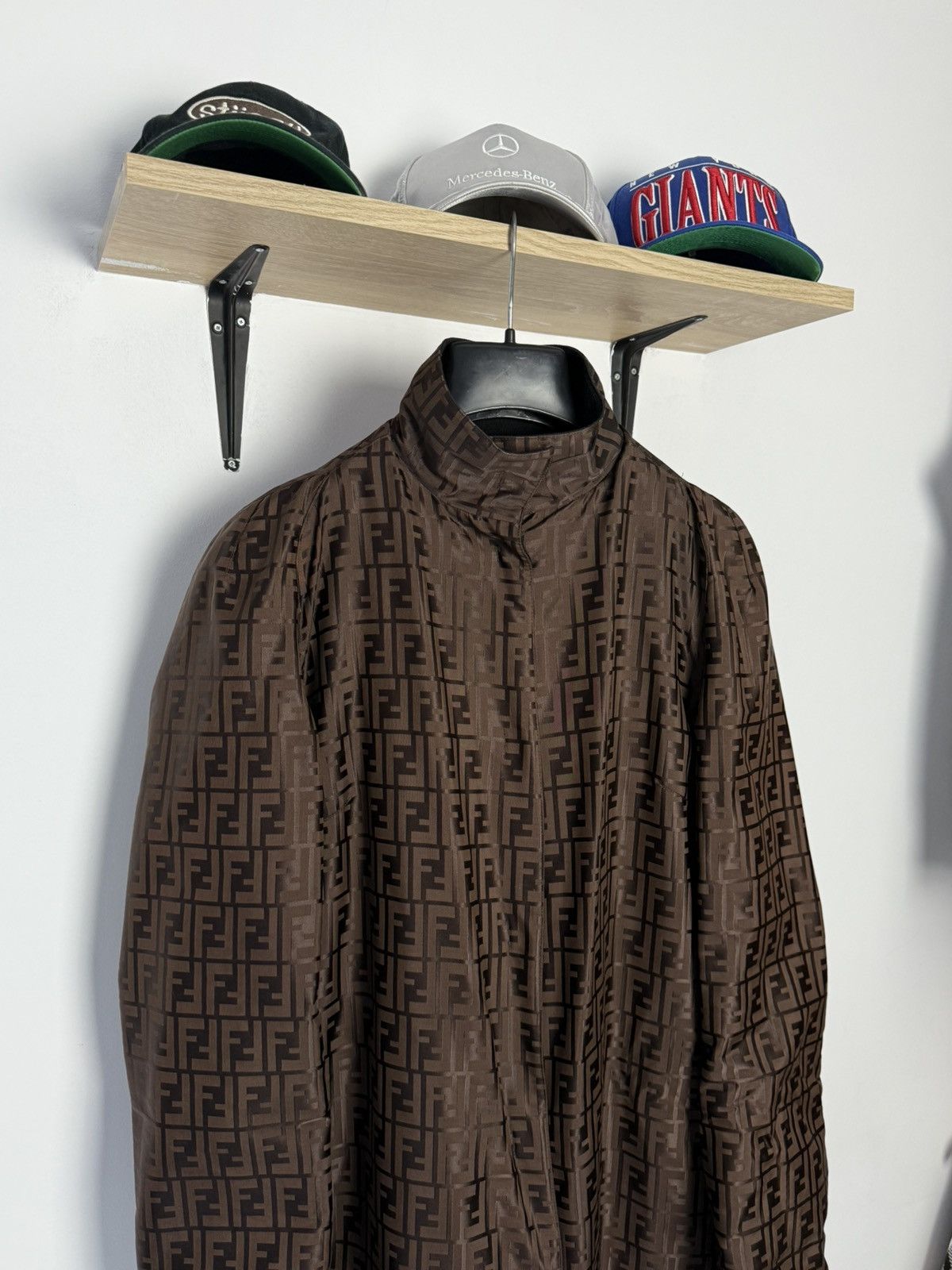 Fendi × Vintage Fendi monogram trench coat jacket vintage bilateral Size US S / EU 44-46 / 1 - 3 Thumbnail