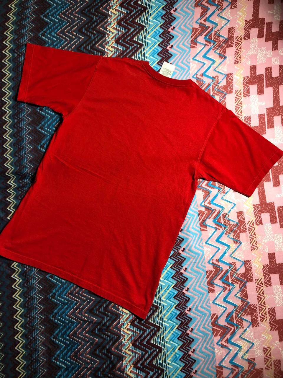 Nike × Vintage 90s Nike Central Swoosh Vintage Y2K Oversized Retro T-Shirt Size US M / EU 48-50 / 2 - 9 Thumbnail