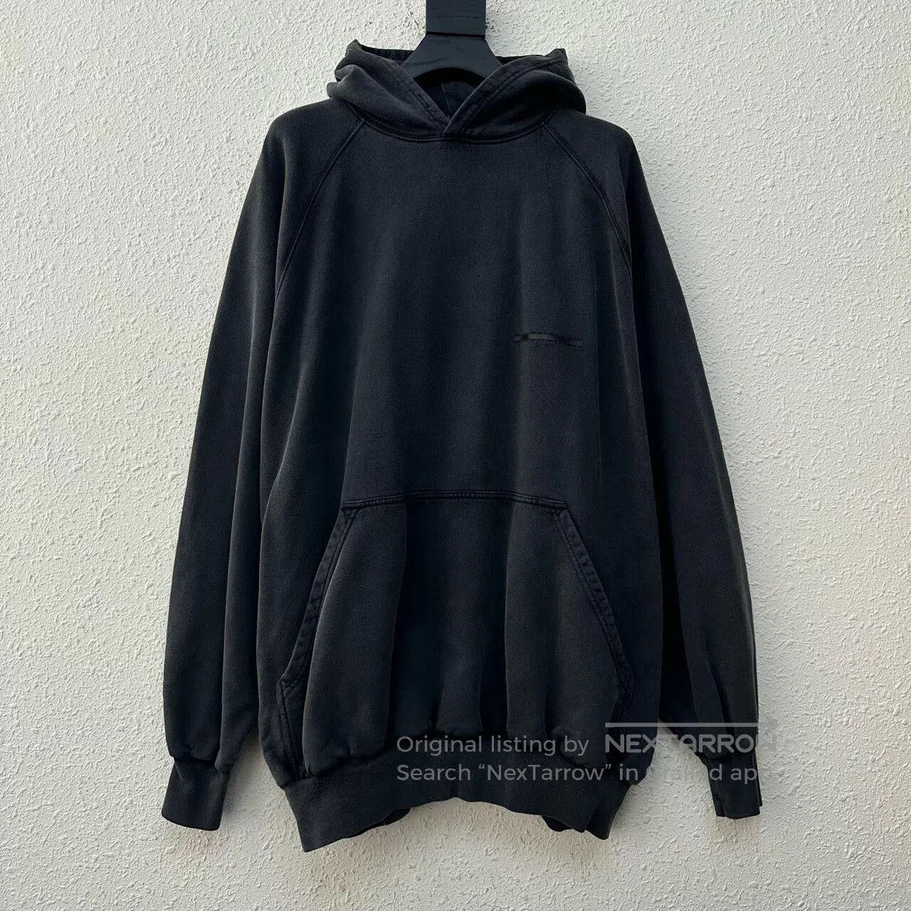 Balenciaga balenciaga logo hoodie in washed gray. Size US M / EU 48-50 / 2 - 1 Thumbnail