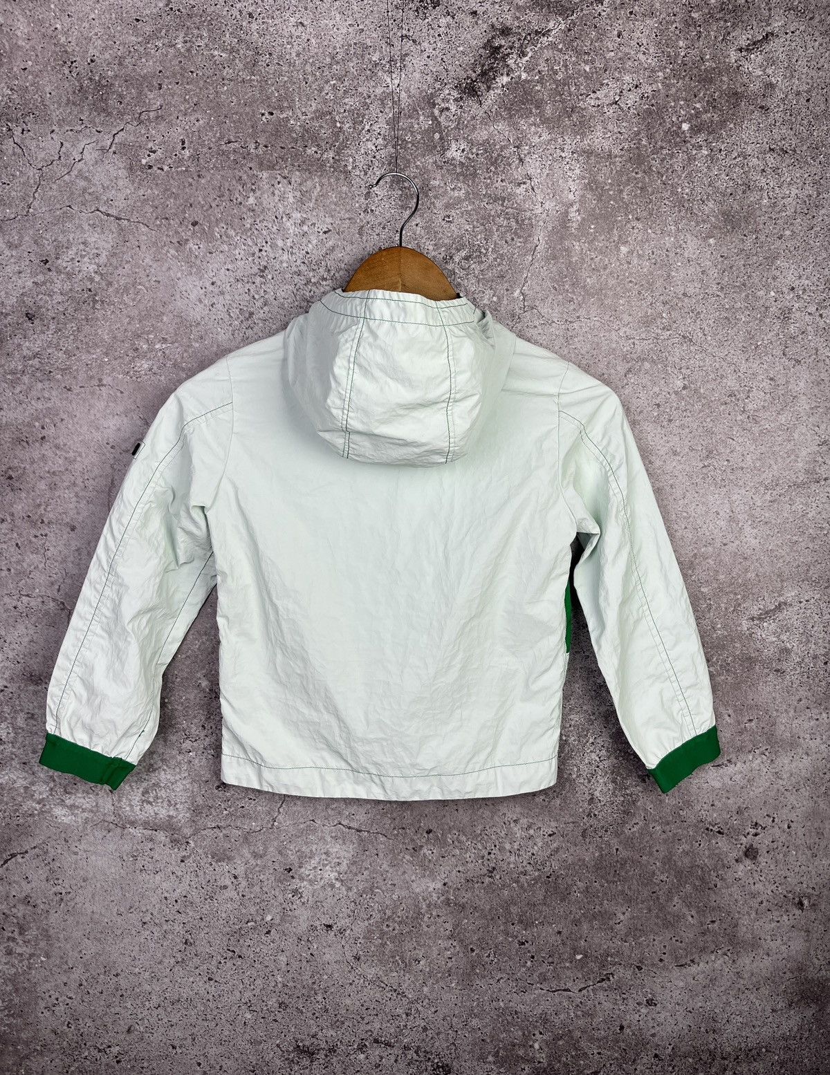 Stone Island SI Junior Garment Dyed Plated Reflective Hooded Jacket Size US XXS / EU 40 - 2 Thumbnail