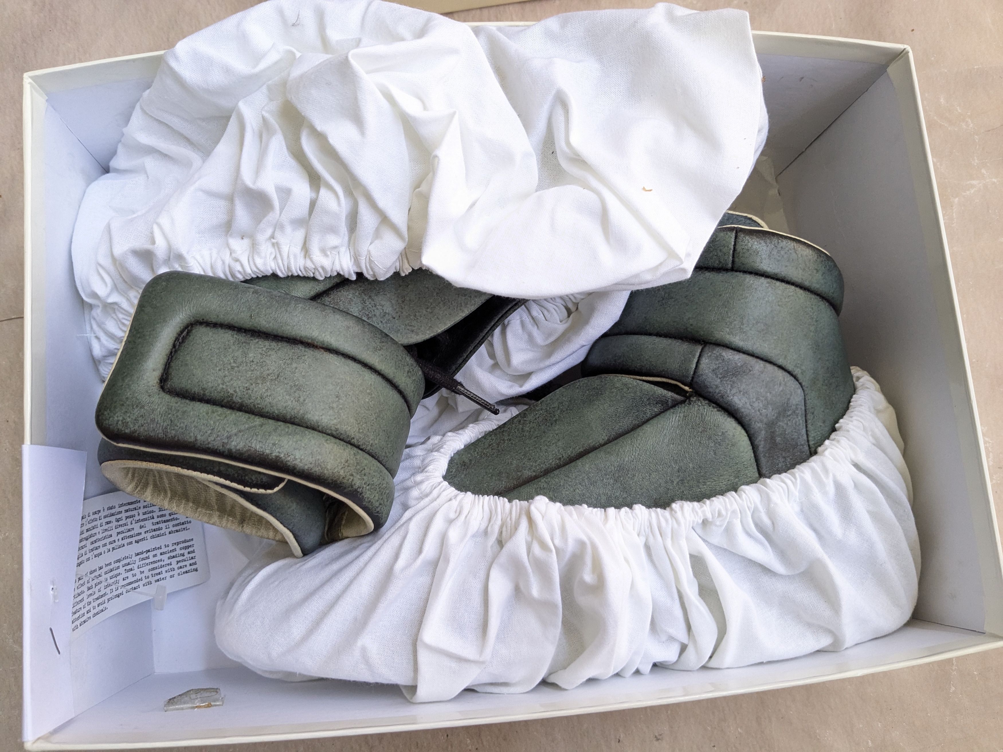 Maison Margiela Maison Margiela Future Green 9.5 42.5 High Tops Size US 9.5 / EU 42-43 - 19 Thumbnail