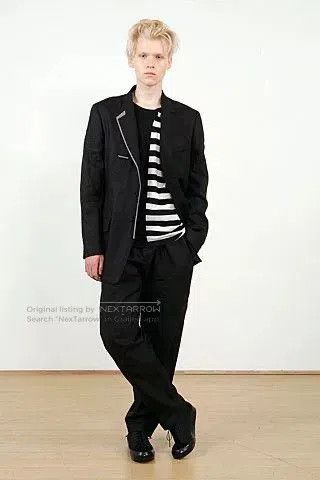 Yohji Yamamoto Yohji Yamamoto Black Suit Jacket for Men. Size US S / EU 44-46 / 1 - 4 Thumbnail