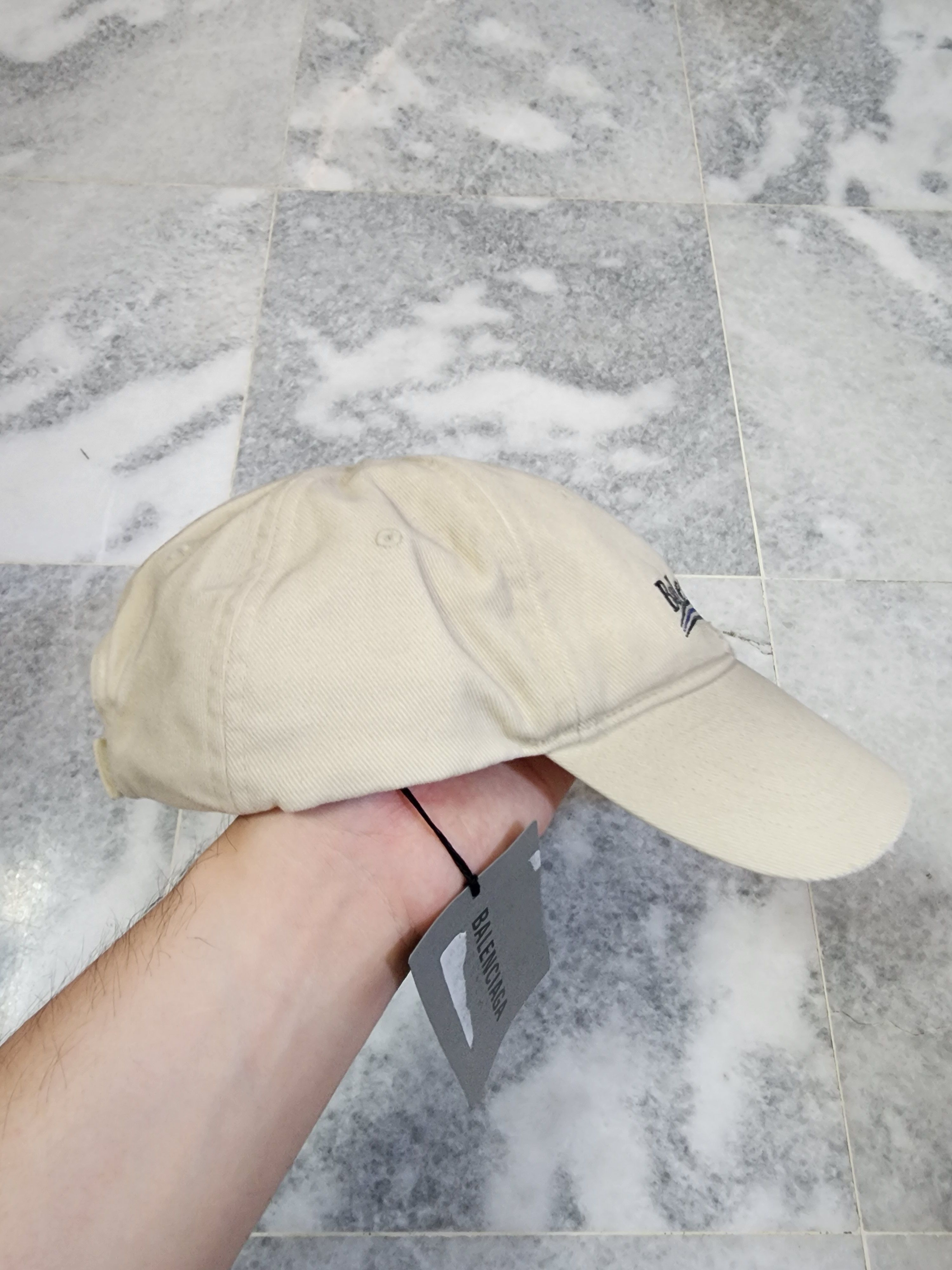 Balenciaga Political Campaign Destroyed Cap Size ONE SIZE - 4 Thumbnail