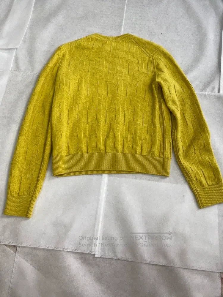 Hermes Hermes Yellow sweater Size XS / US 0-2 / IT 36-38 - 2 Thumbnail