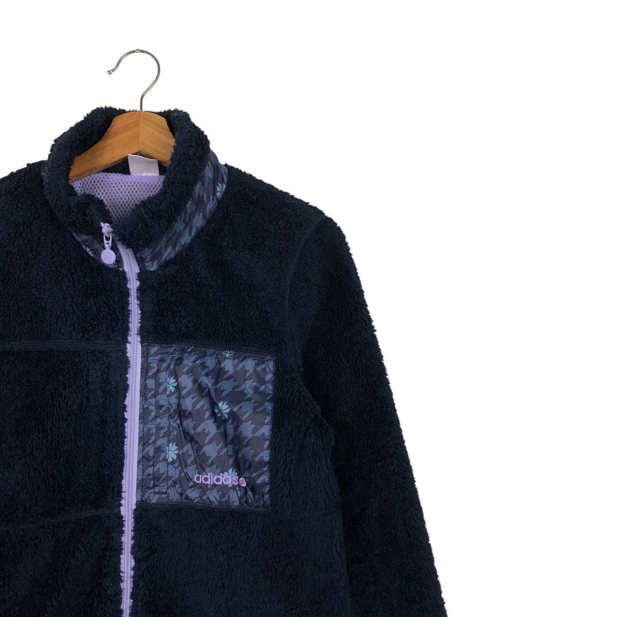 Adidas 📌Vintage Adidas Neo Fleece Zipper Jacket Size US M / EU 48-50 / 2 - 7 Thumbnail
