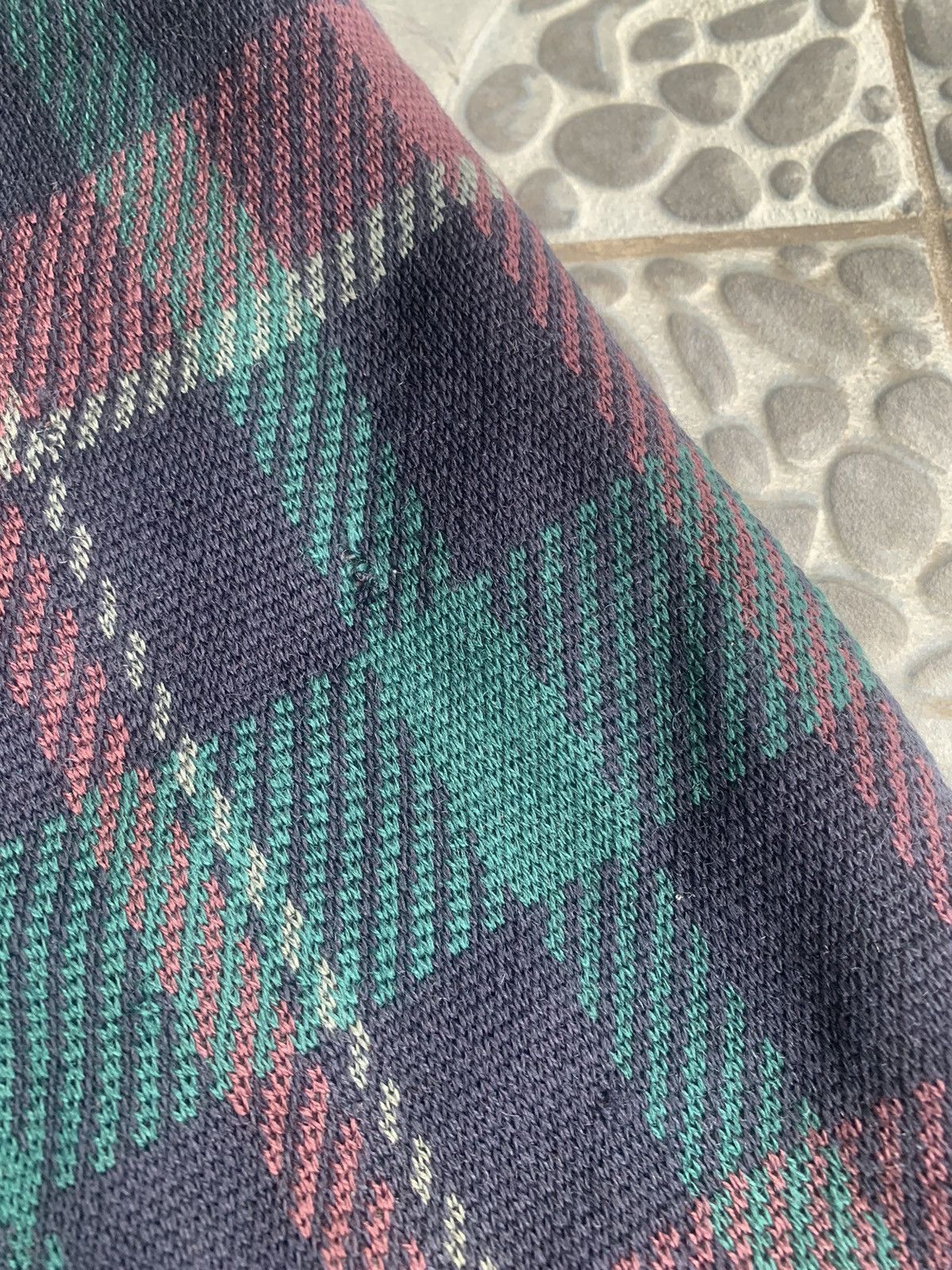 Vintage × Yves Saint Laurent Vintage Yves Saint Laurent Wool Tartan Plaid Jacket Size US L / EU 52-54 / 3 - 13 Thumbnail