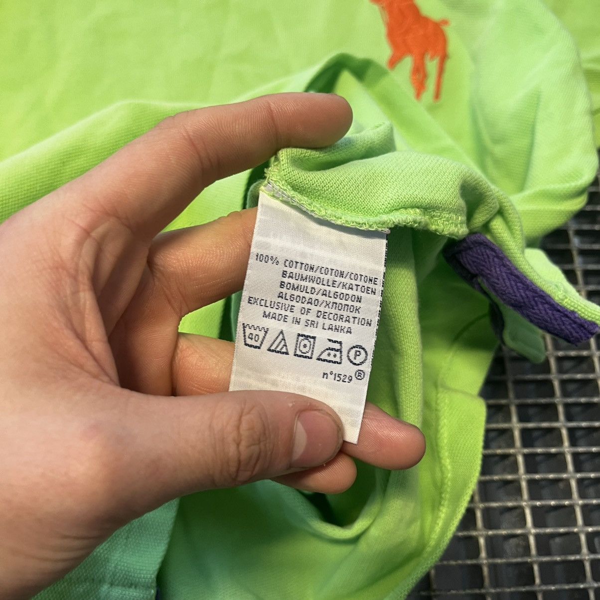 Polo Ralph Lauren Vintage Polo Ralph Lauren Rugby Shirt Big Pony Chief Keef Size US M / EU 48-50 / 2 - 11 Thumbnail