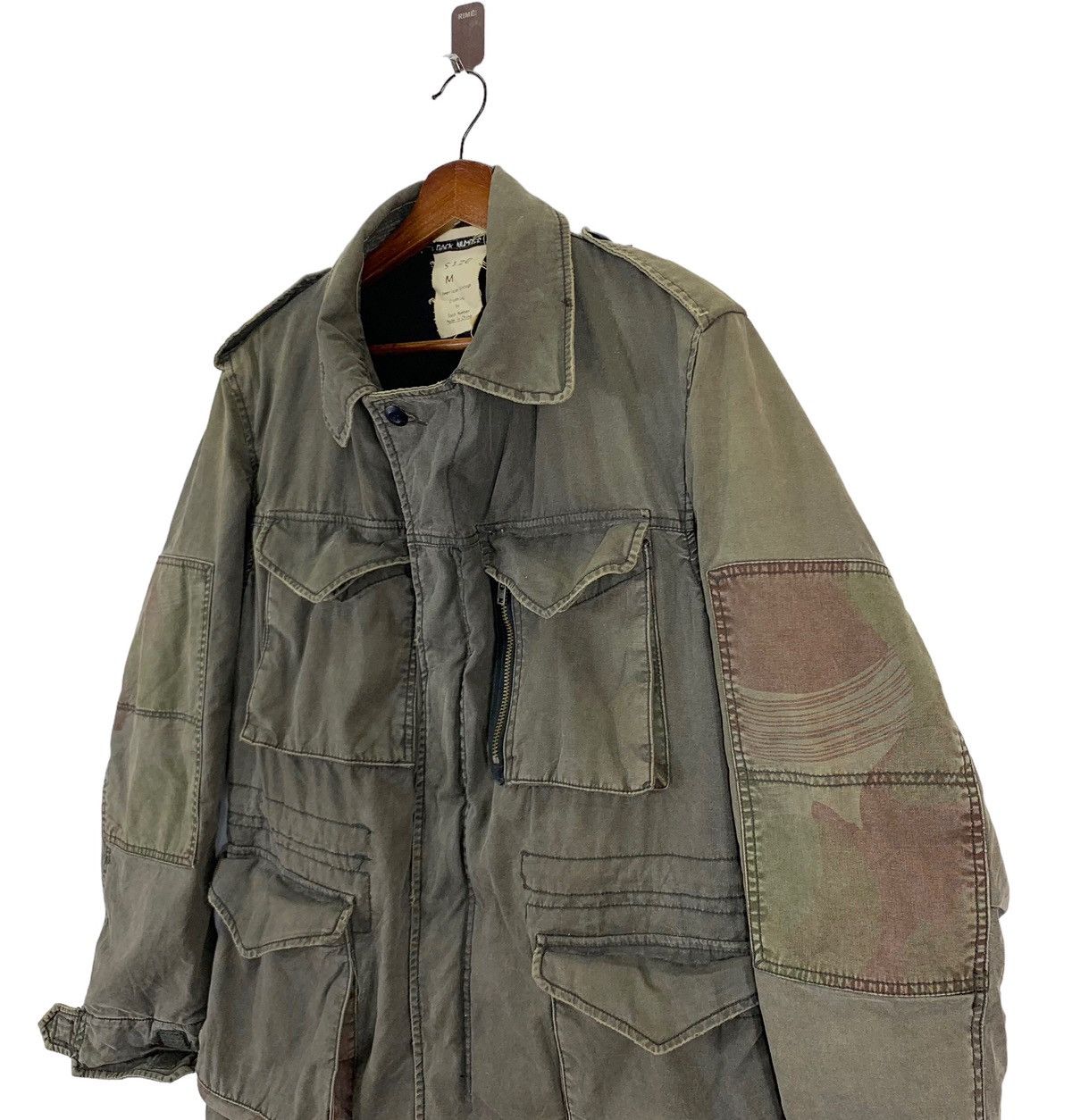 If Six Was Nine × Japanese Brand VINTAGE BACK NUMBER JAPANESE BRAND M-65 MILITARY JACKET Size US M / EU 48-50 / 2 - 3 Thumbnail