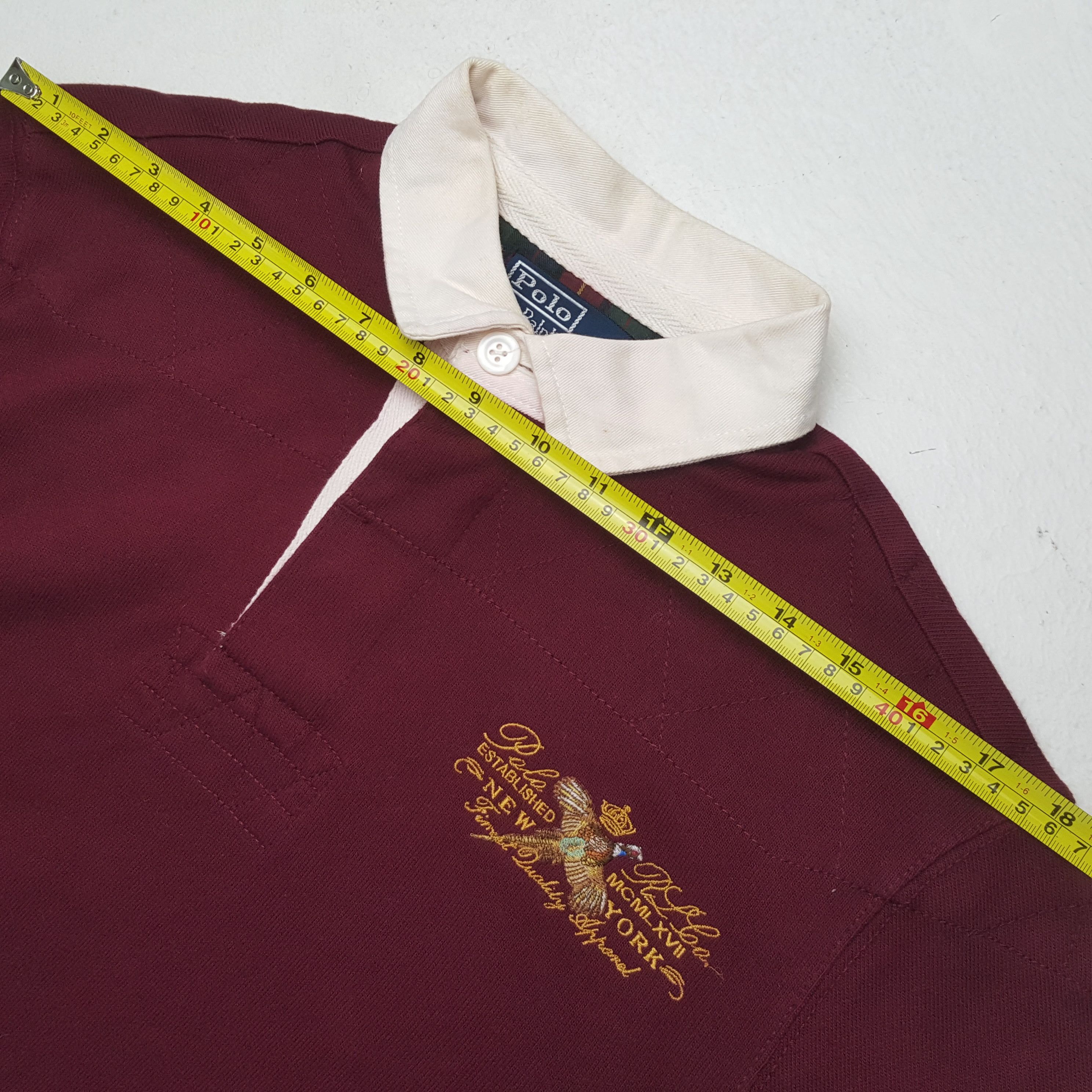 Polo Ralph Lauren Polo by Ralph Lauren New York Long Sleeve Polos RR9 Size US L / EU 52-54 / 3 - 5 Thumbnail