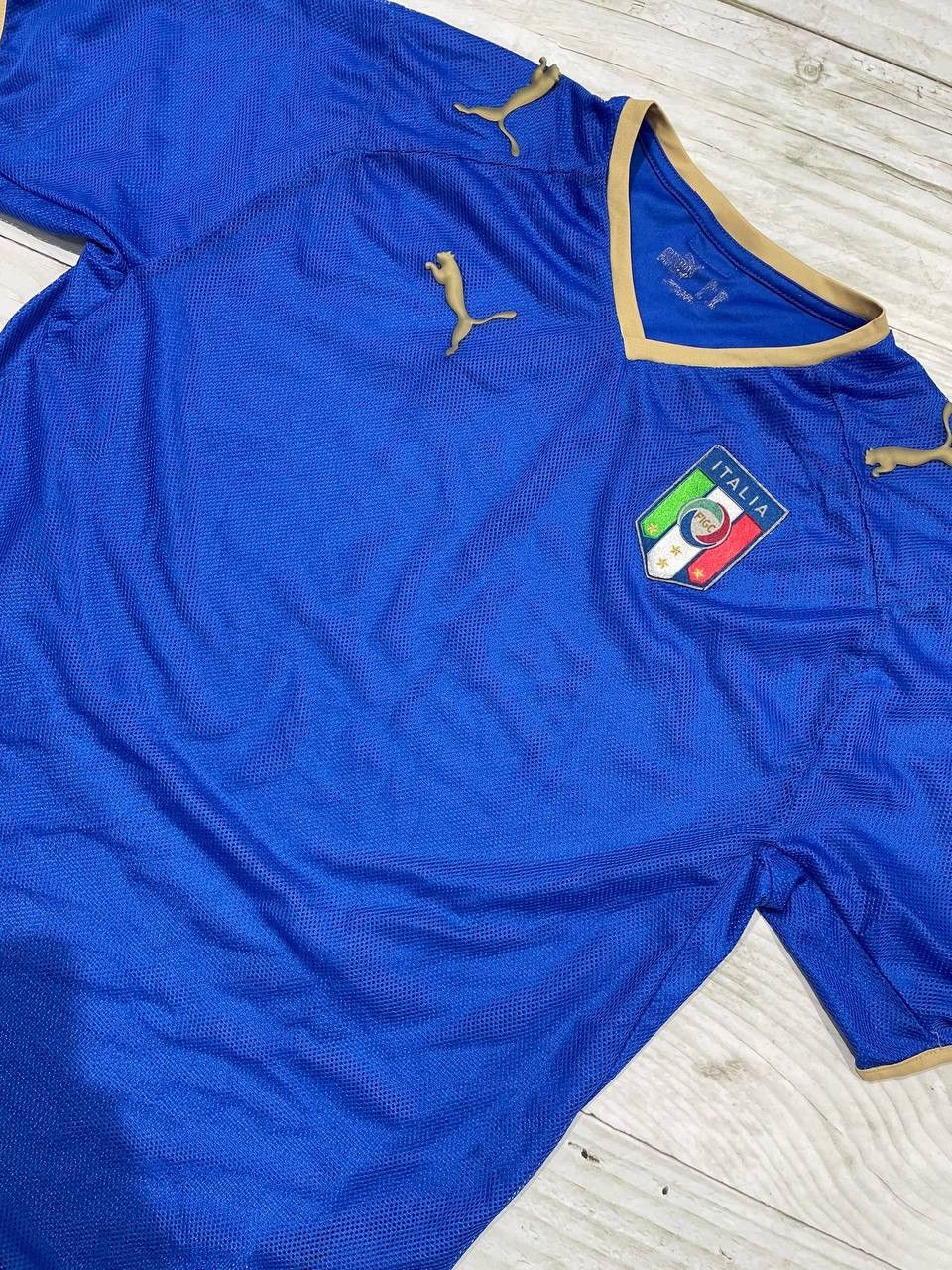 Puma Puma Italy 2007 2009 Home Football Shirt Soccer Jersey Size US S / EU 44-46 / 1 - 2 Thumbnail