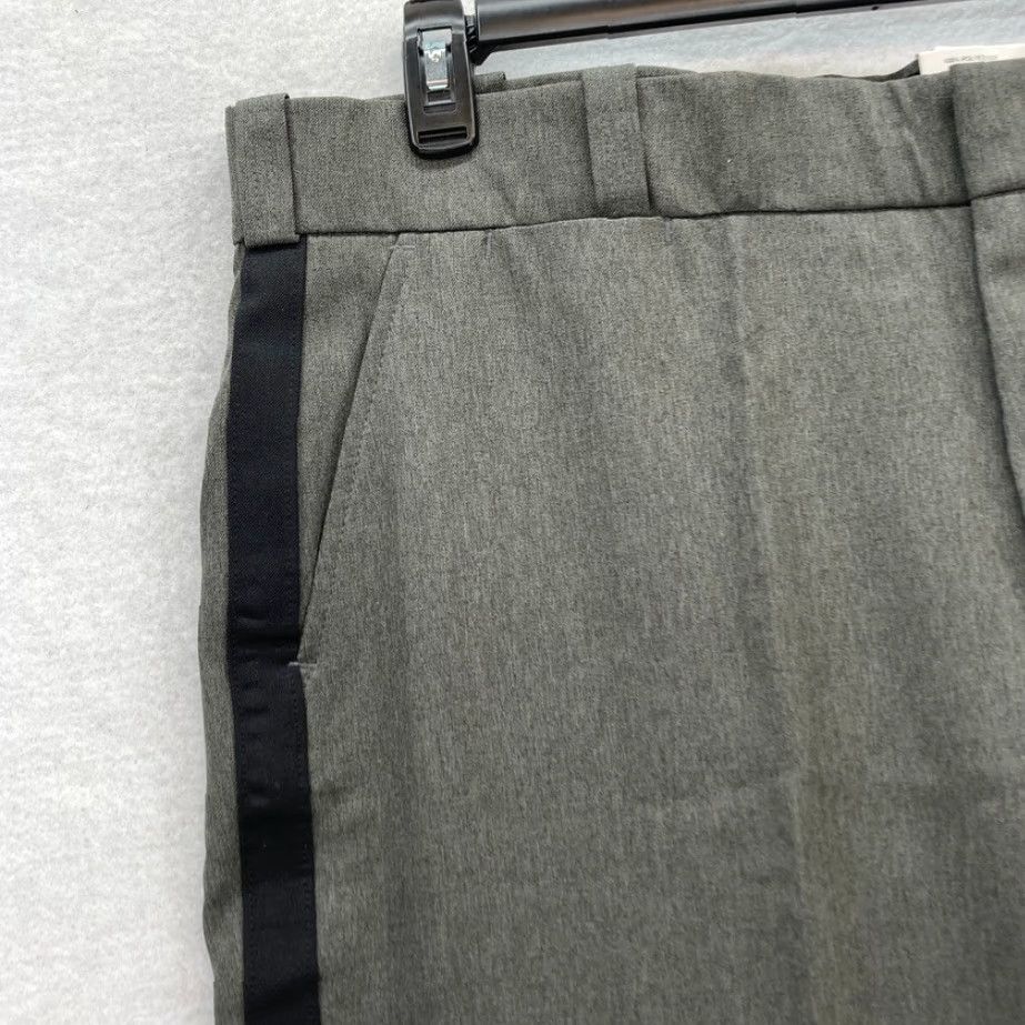 Vintage Flying Cross Mens Green 40 Reg Relaxed Fit Straight Leg Pants NWT Polyester Chino Casual Front Flat Front Size US 40 / EU 56 - 3 Thumbnail