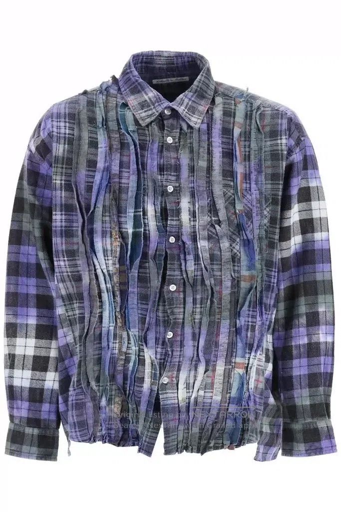 Needles Needles PATCHWORK FLANNEL SHIR Size US M / EU 48-50 / 2 - 7 Thumbnail