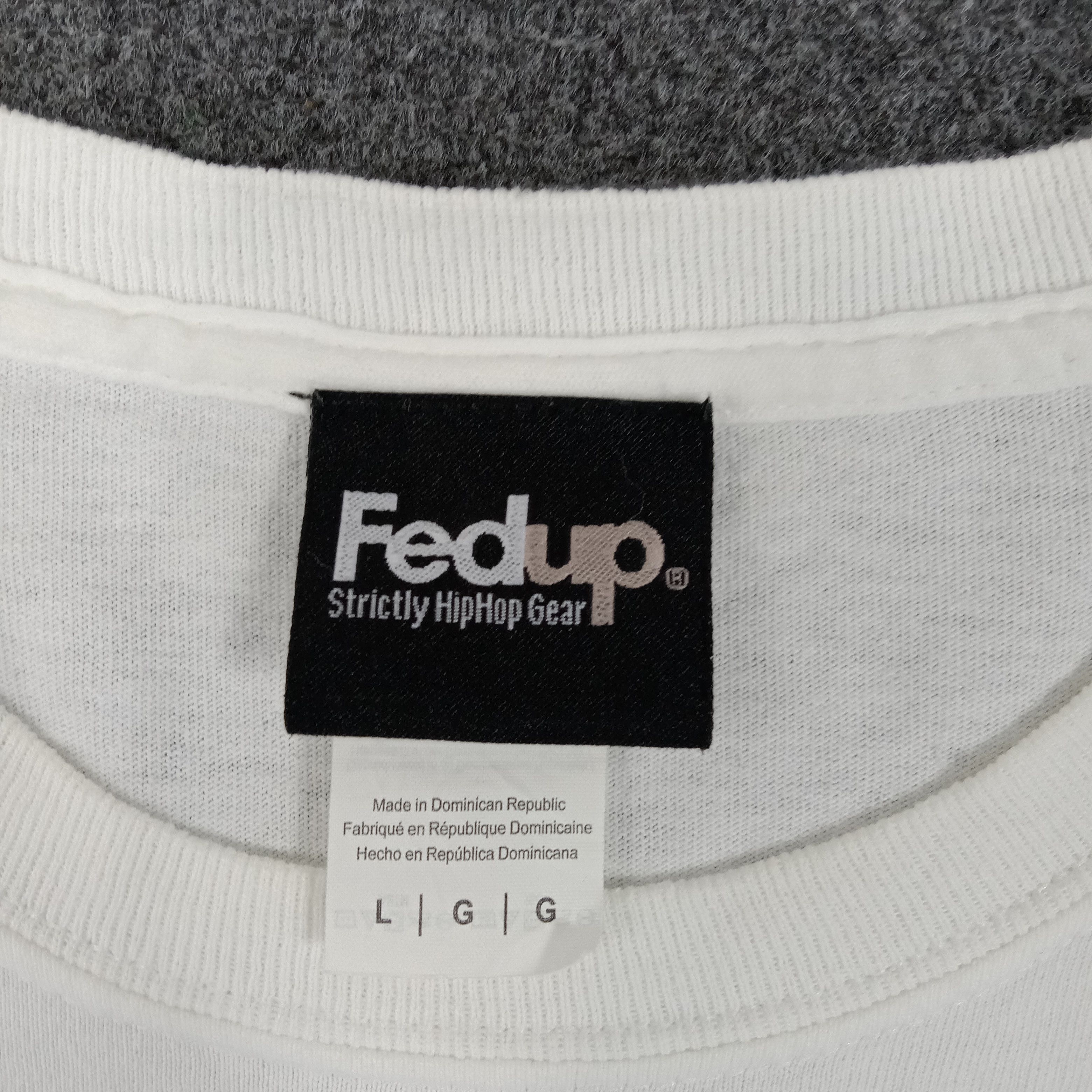 Vintage FedUp Bullshit American Parody FedEx Delivery Tshirt Size US L / EU 52-54 / 3 - 3 Thumbnail