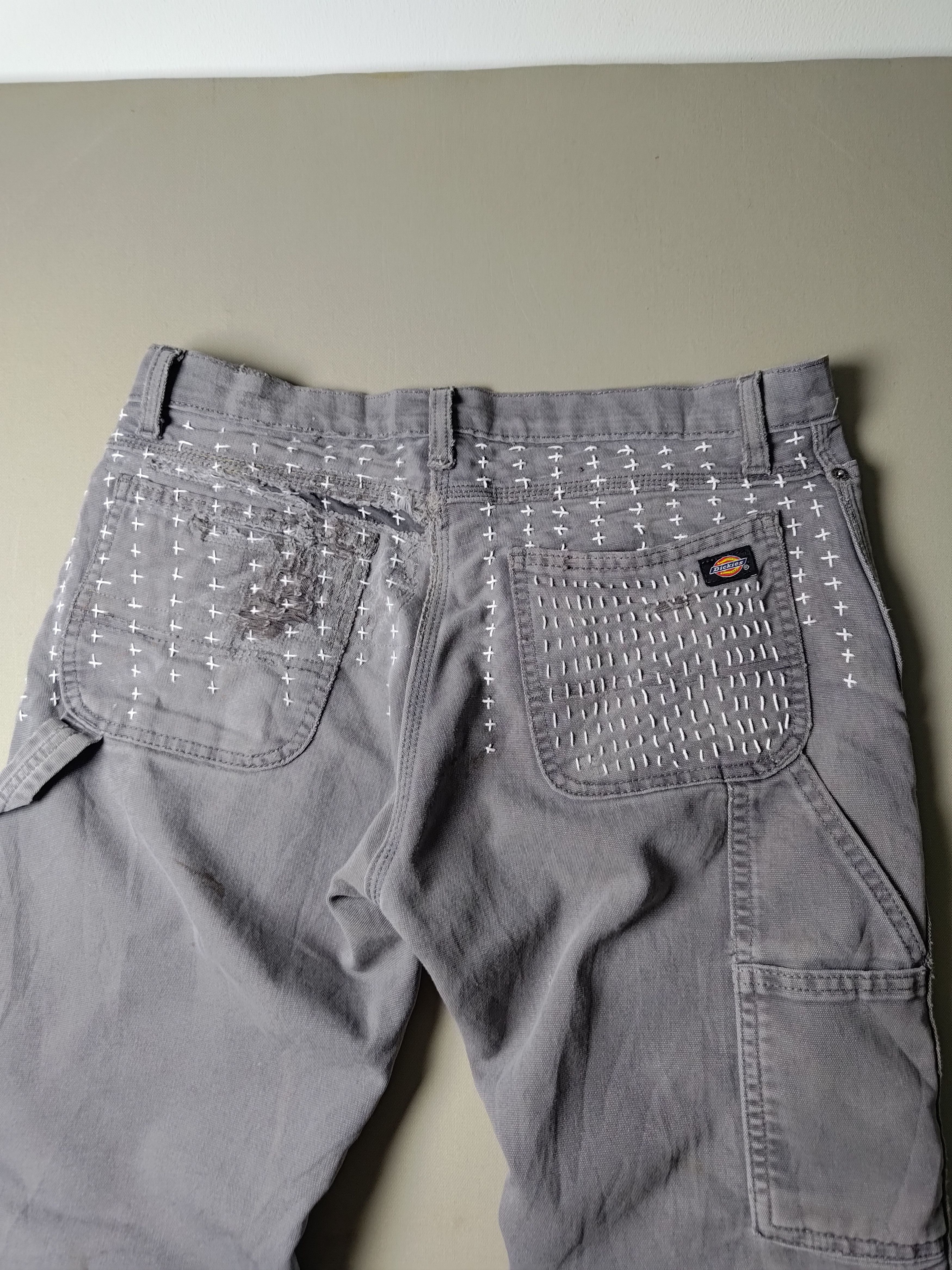 Dickies Sold Out - Dickies Carpenter - Boro Patchwork Size US 34 / EU 50 - 4 Thumbnail