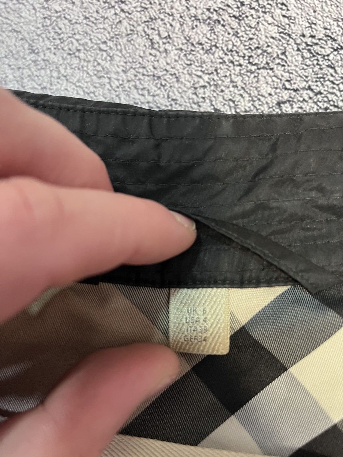 Burberry × Burberry Prorsum Burberry Brit Women Jacket Light Windbreaker Nylon Black Size S / US 4 / IT 40 - 8 Thumbnail