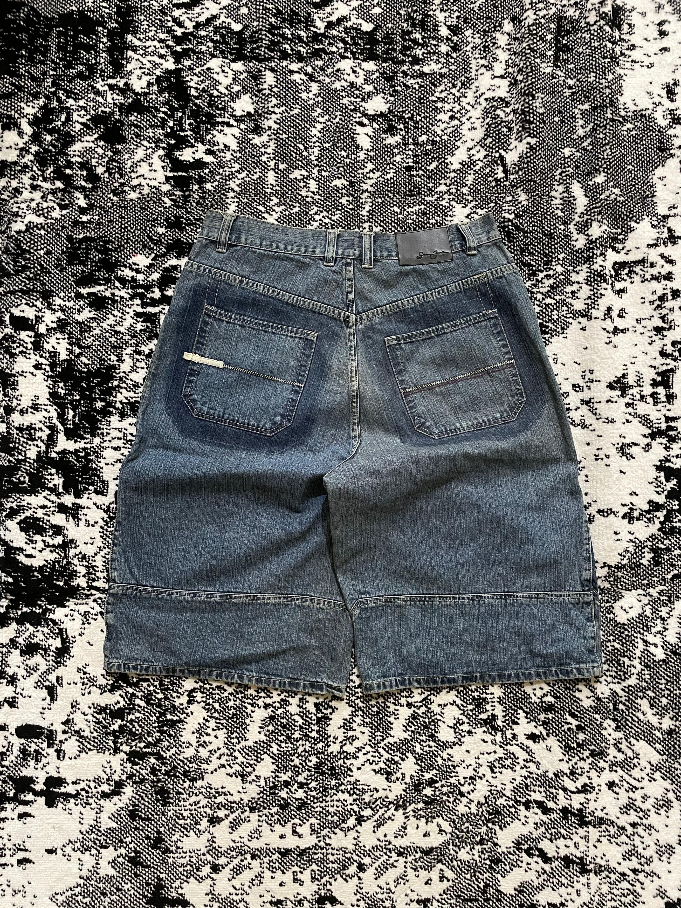 Sean John Sean Jhon Loose-Fit Denim jorts Size US 36 / EU 52 - 4 Thumbnail