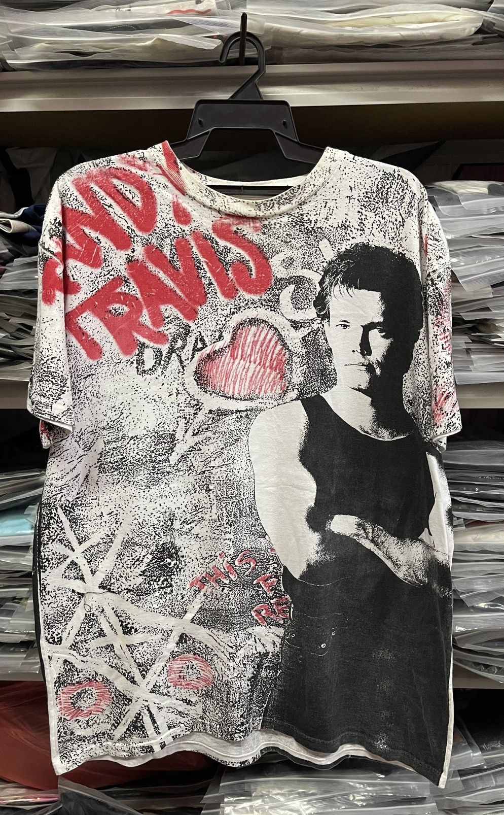 Vintage Vintage 90s Randy Travis All Over Print🔥🔥🔥 Size US XL / EU 56 / 4 - 1 Thumbnail