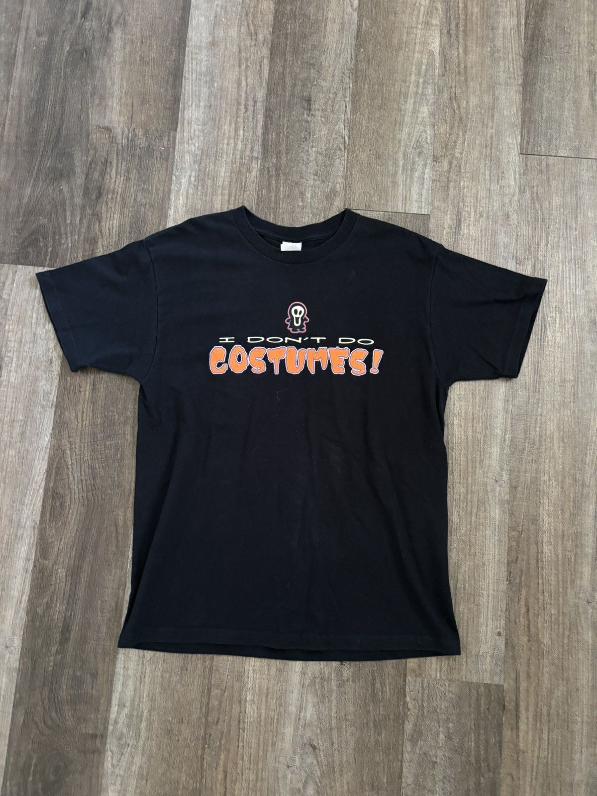 Fruit Of The Loom Vintage Halloween “ I Don’t Do Costumes” Tee Size US L / EU 52-54 / 3 - 1 Thumbnail