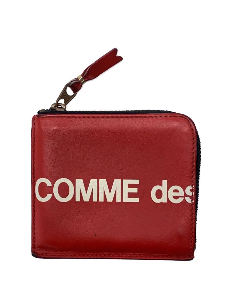 Comme des Garcons Logo Leather Wallet Size ONE SIZE - 1 Thumbnail