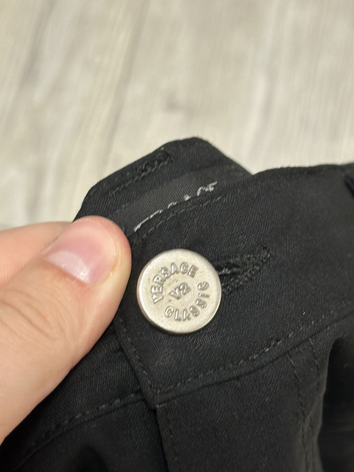 Versace Jeans Couture Versace Classic V2 Lana Wool Mens Pants Size US 32 / EU 48 - 6 Thumbnail